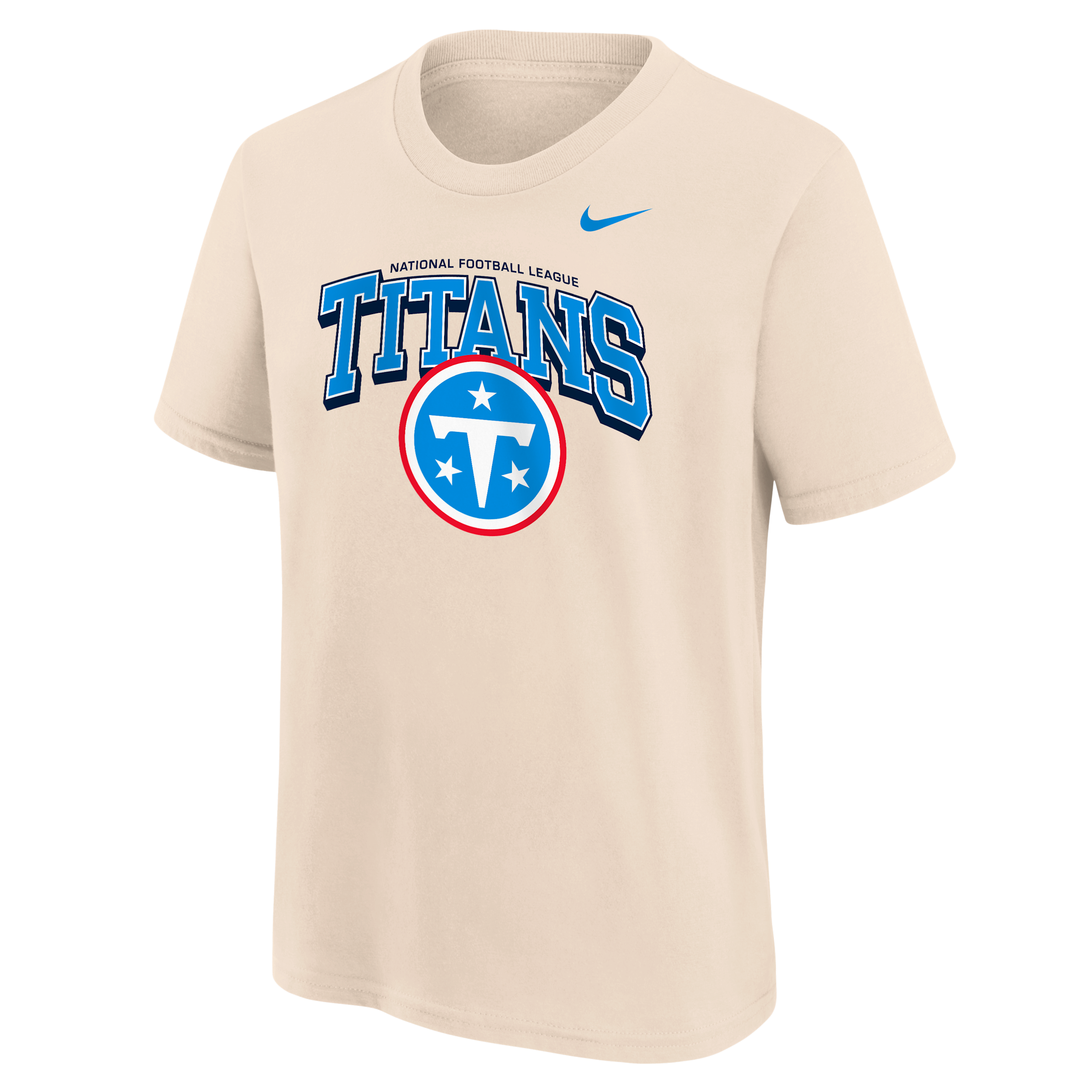 Tennessee Titans Vintage Mod Easy Lane Big Kids' Nike NFL T-Shirt in White | Z1B7NFQHTTN-NFM
