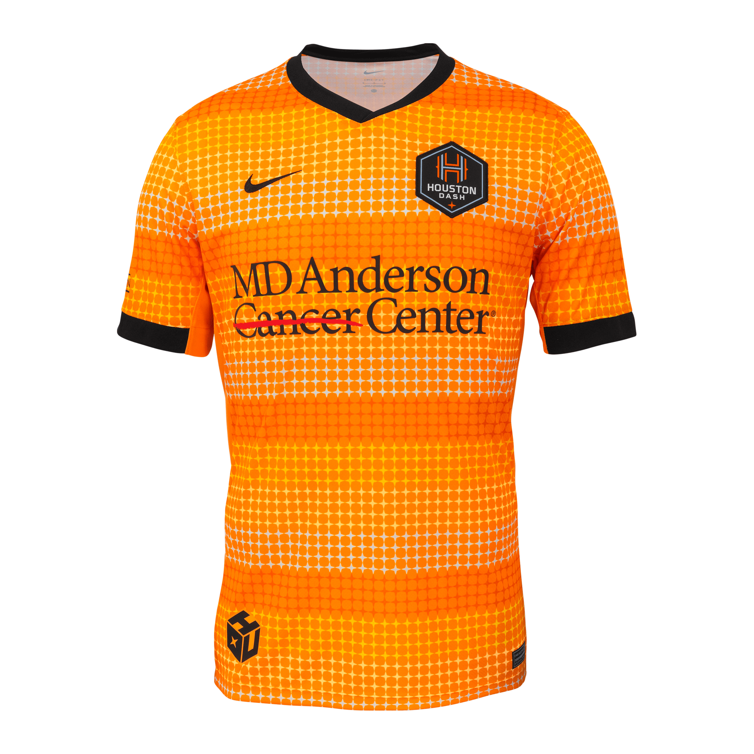 Houston Dash 2025 Stadium Home Nike Men's Dri-FIT NWSL Replica Jersey in Orange | P35559HODS-VOR