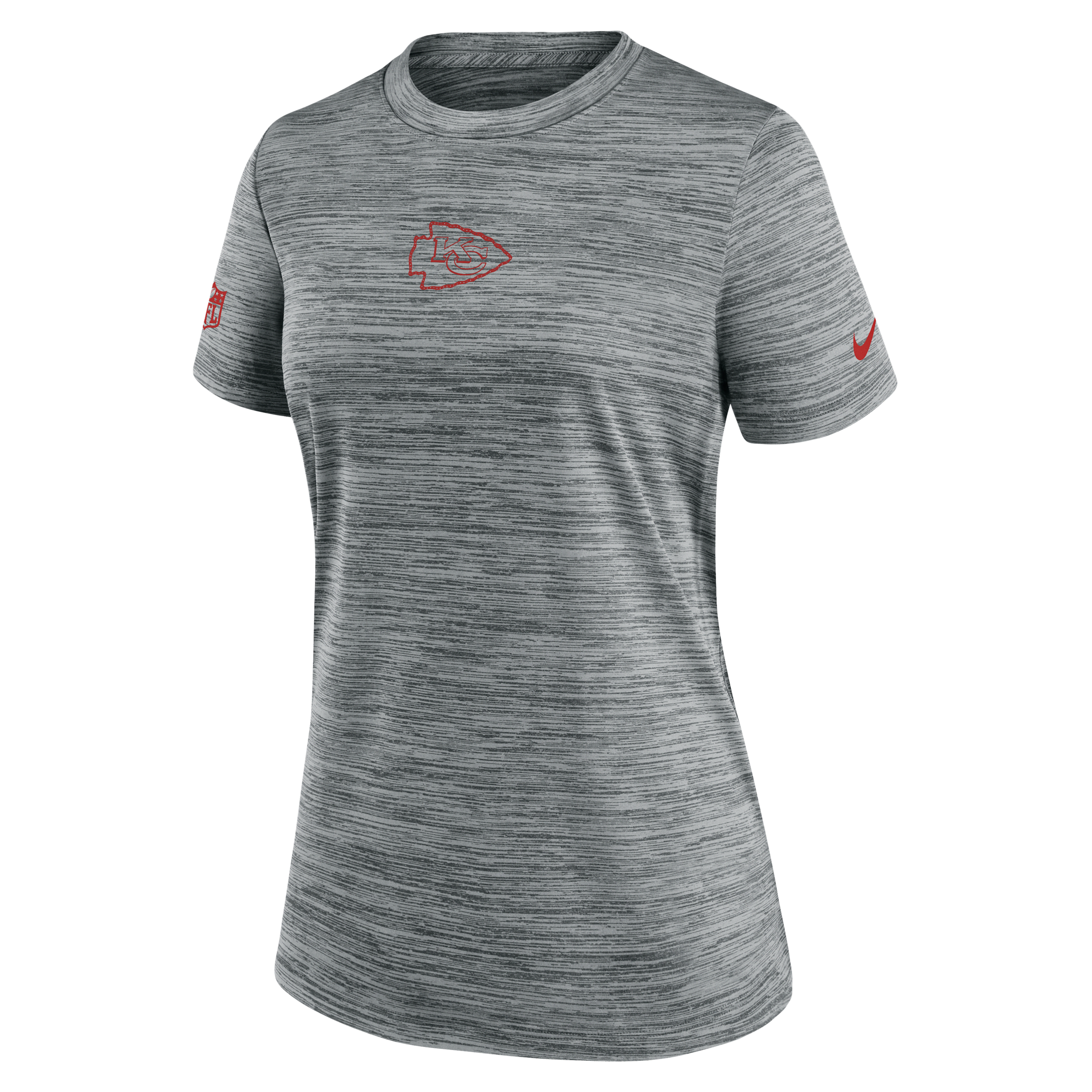 Nike Kansas City Chiefs Sideline Team Issue Velocity Women's Dri-fit Nfl T-shirt