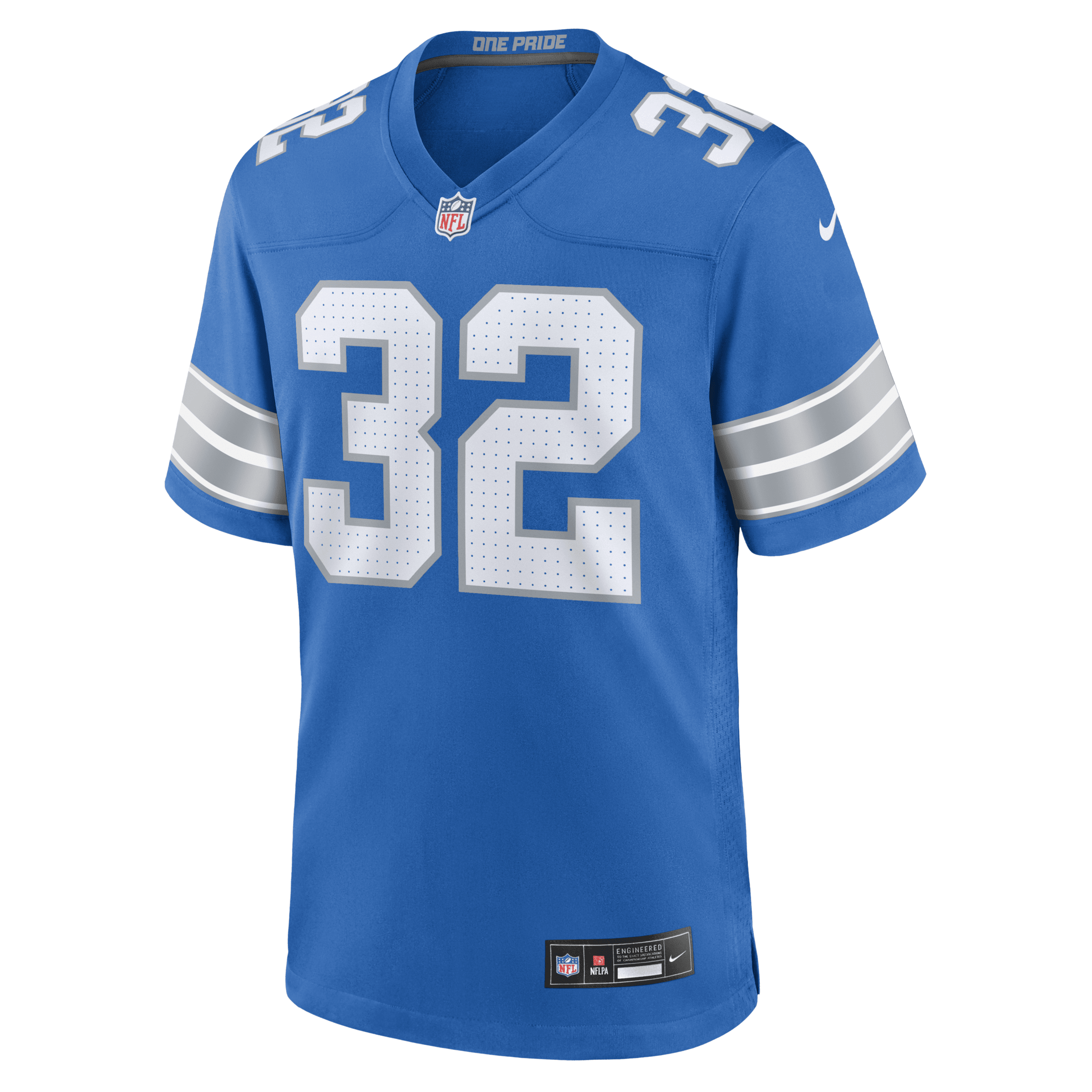 Nike Brian Branch Detroit Lions Men's Nfl Game Football Jersey In Blue