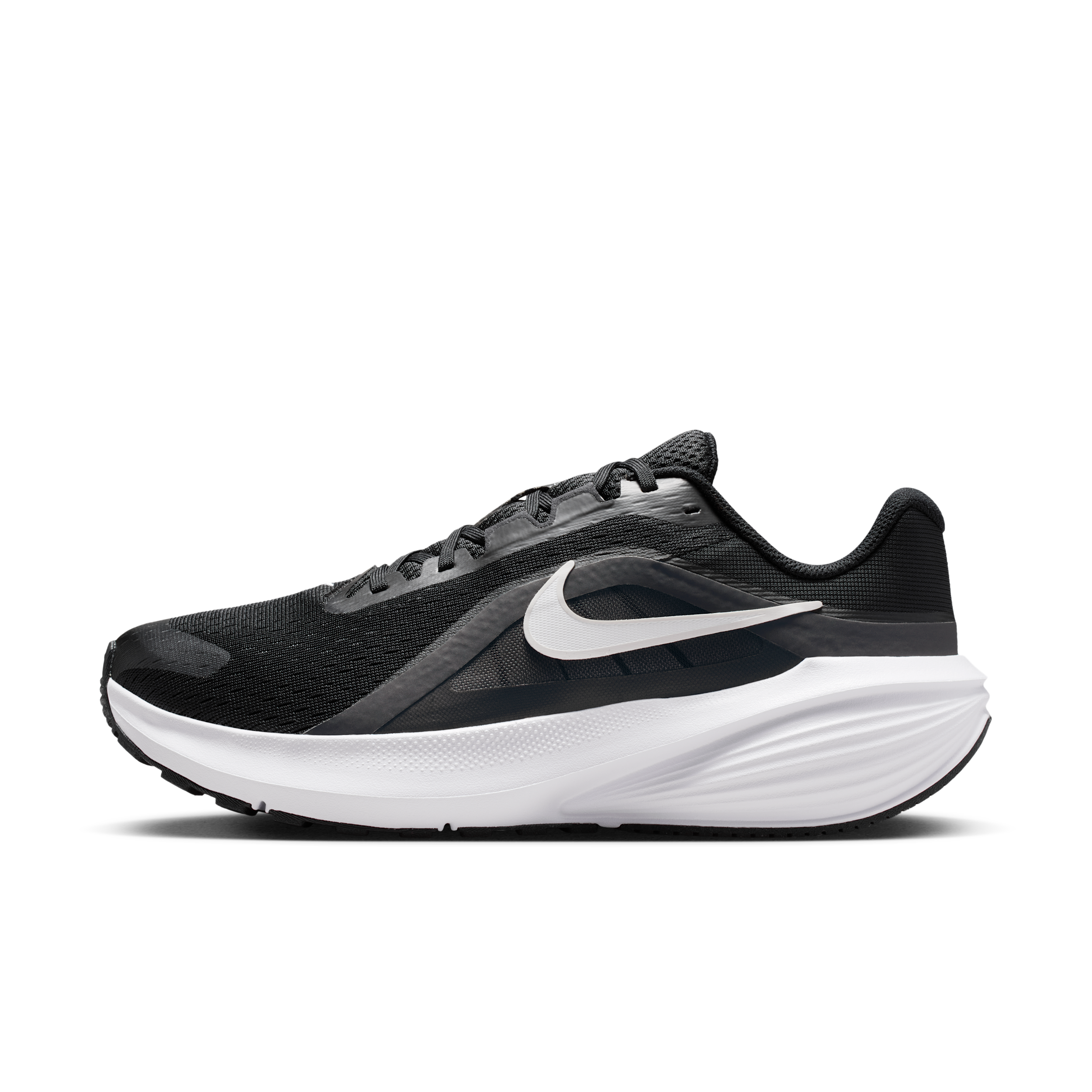 Nike Men's Downshifter 14 Running Shoes, 7 W, Black/White-Anthracite-Wolf Grey