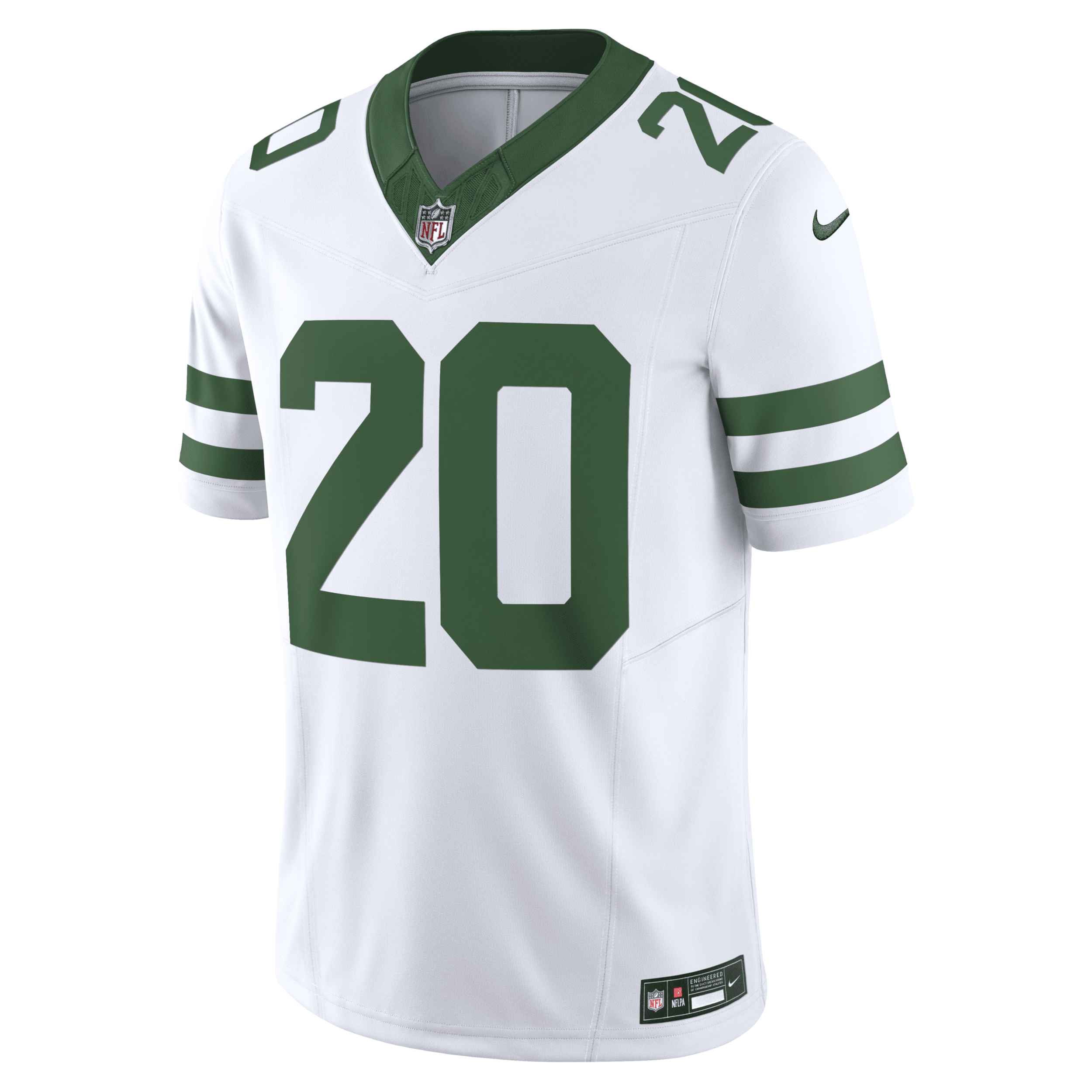 Breece Hall New York Jets Nike Men’s Dri-FIT NFL Limited Football Jersey in White, Size: Small | 31NM06EV9ZF-NZ3