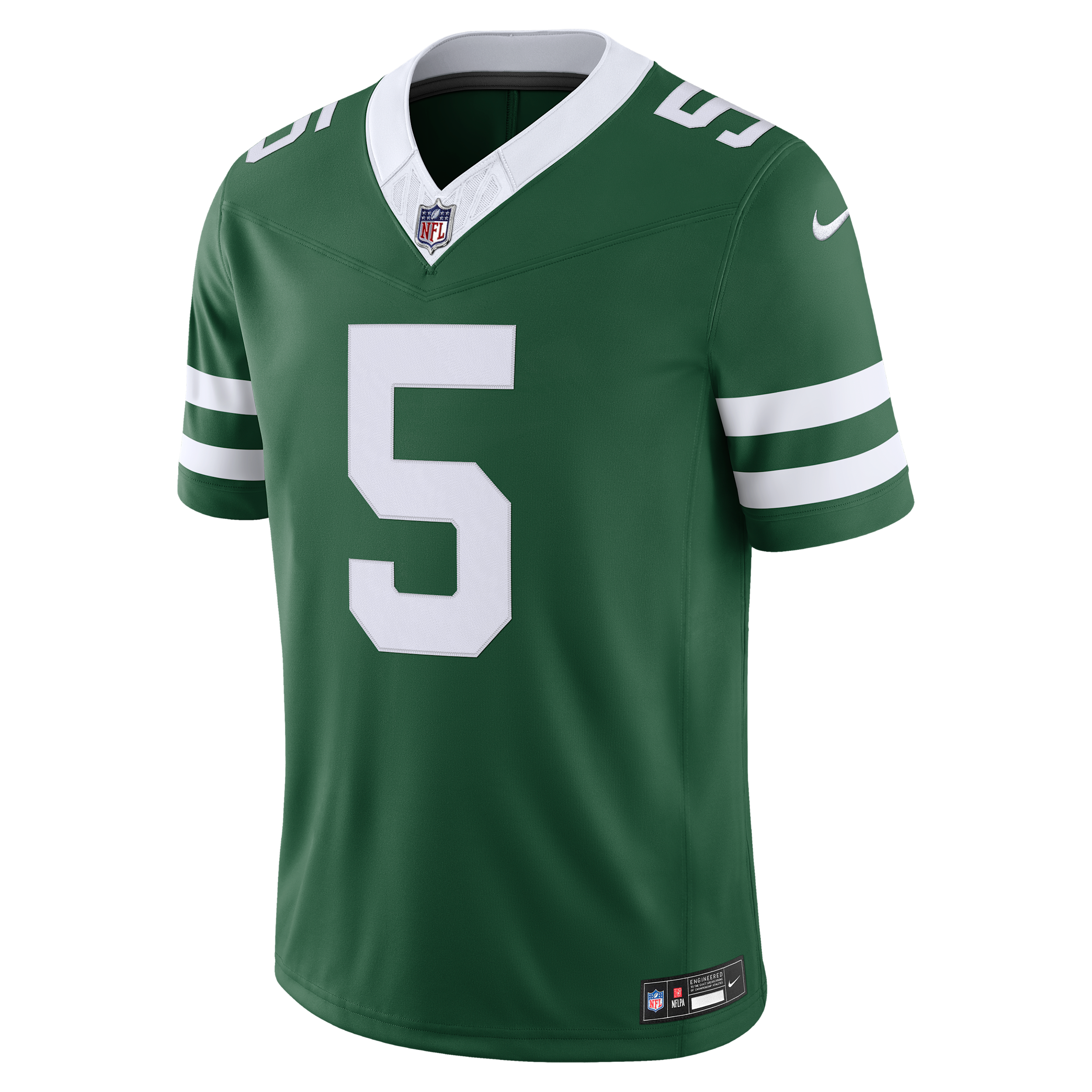 Garrett Wilson New York Jets Nike Men's Dri-FIT NFL Stitched Limited Jersey in Green | 37NM03T672F-A62