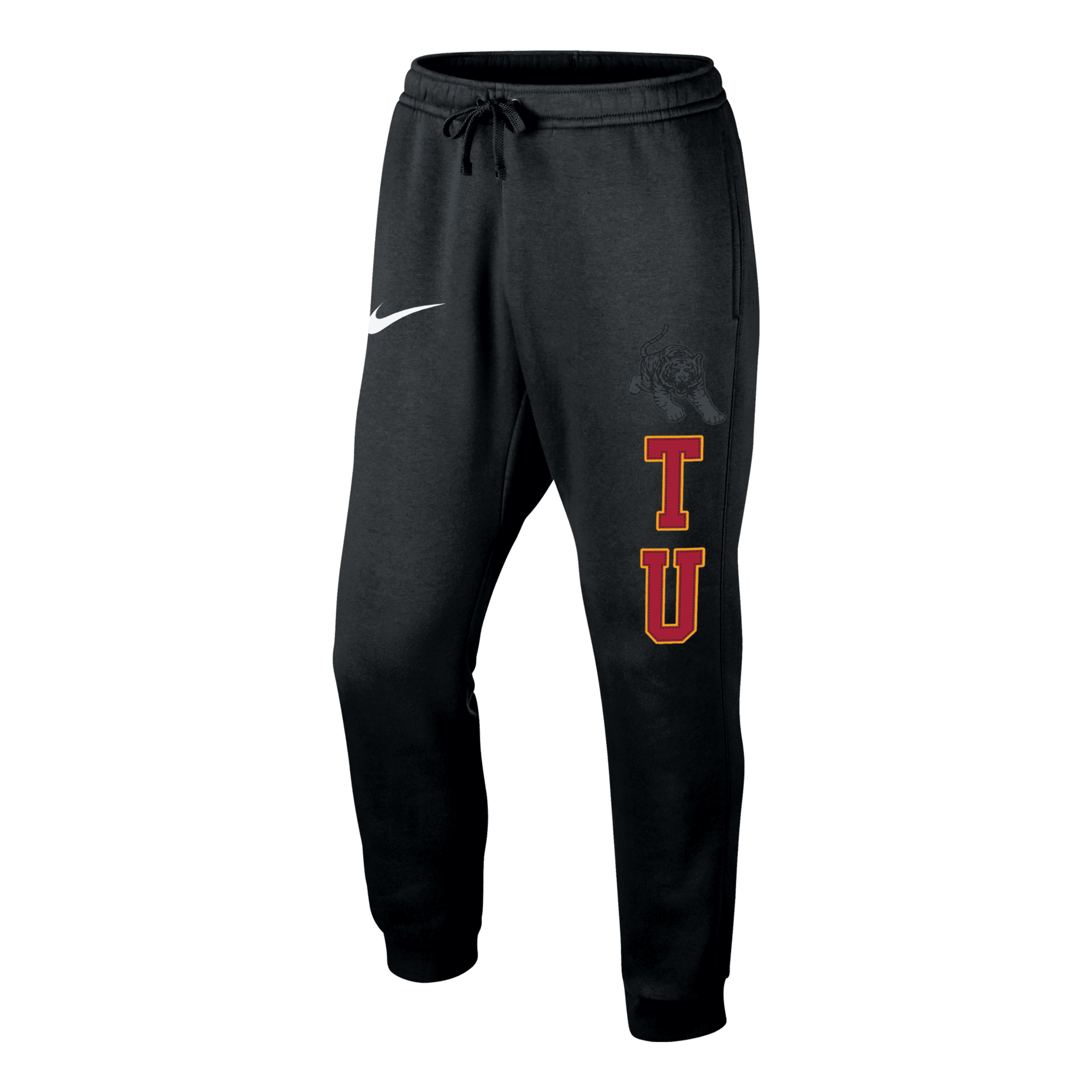 Nike Men's College Club Fleece (tuskegee) Jogger Pants In Black