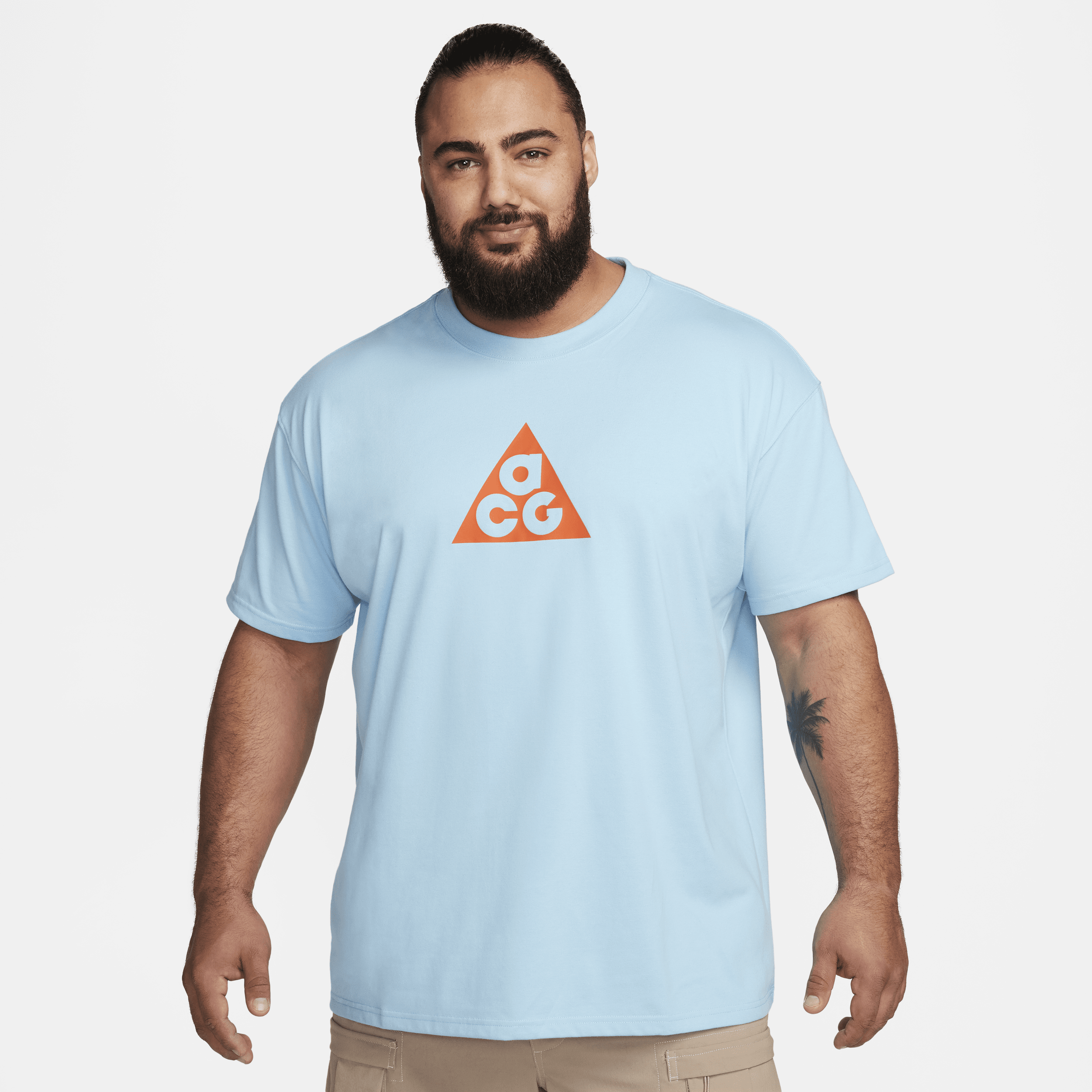 Shop Nike Men's  Acg Dri-fit T-shirt In Blue