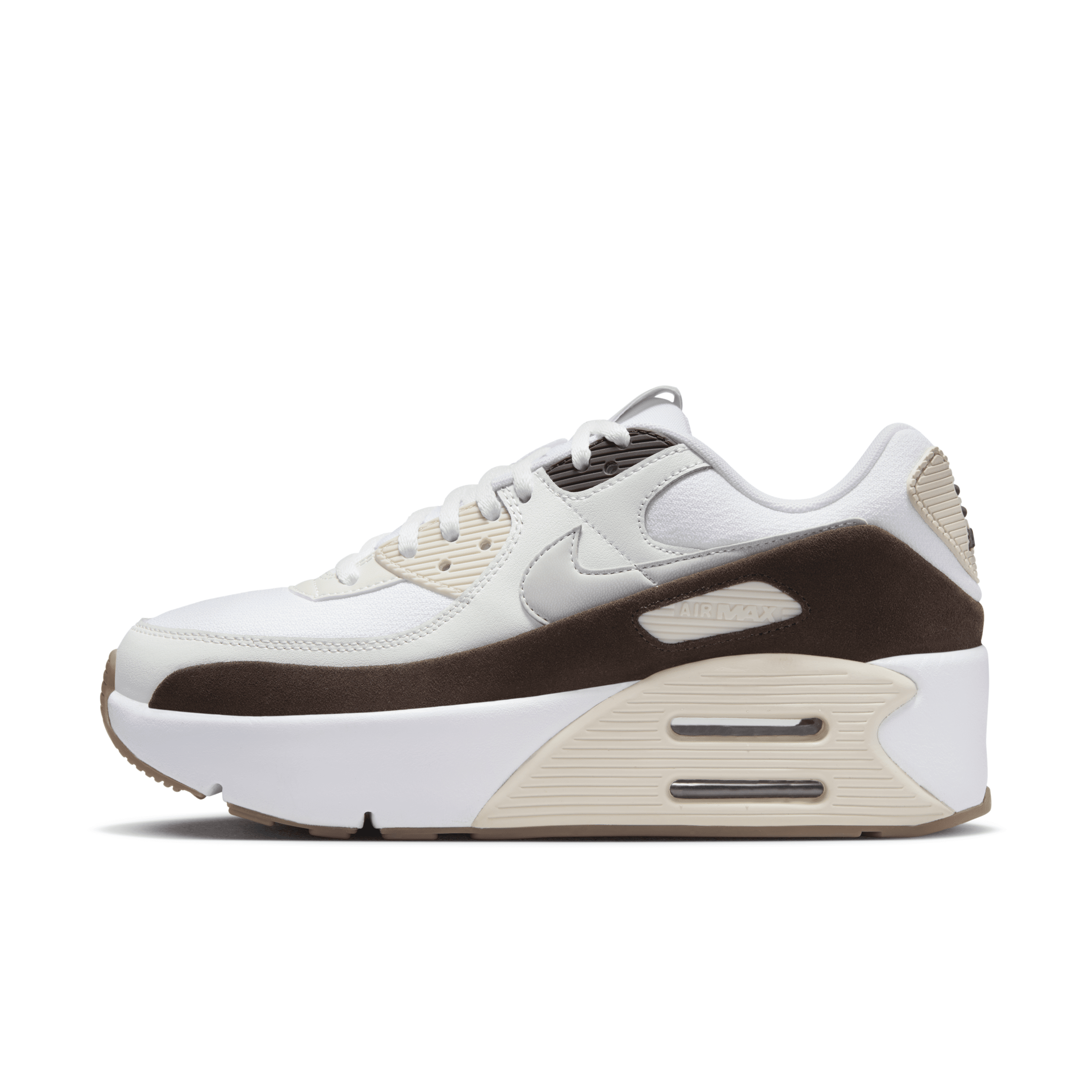 Shop Nike Women's Air Max 90 Lv8 Shoes In White