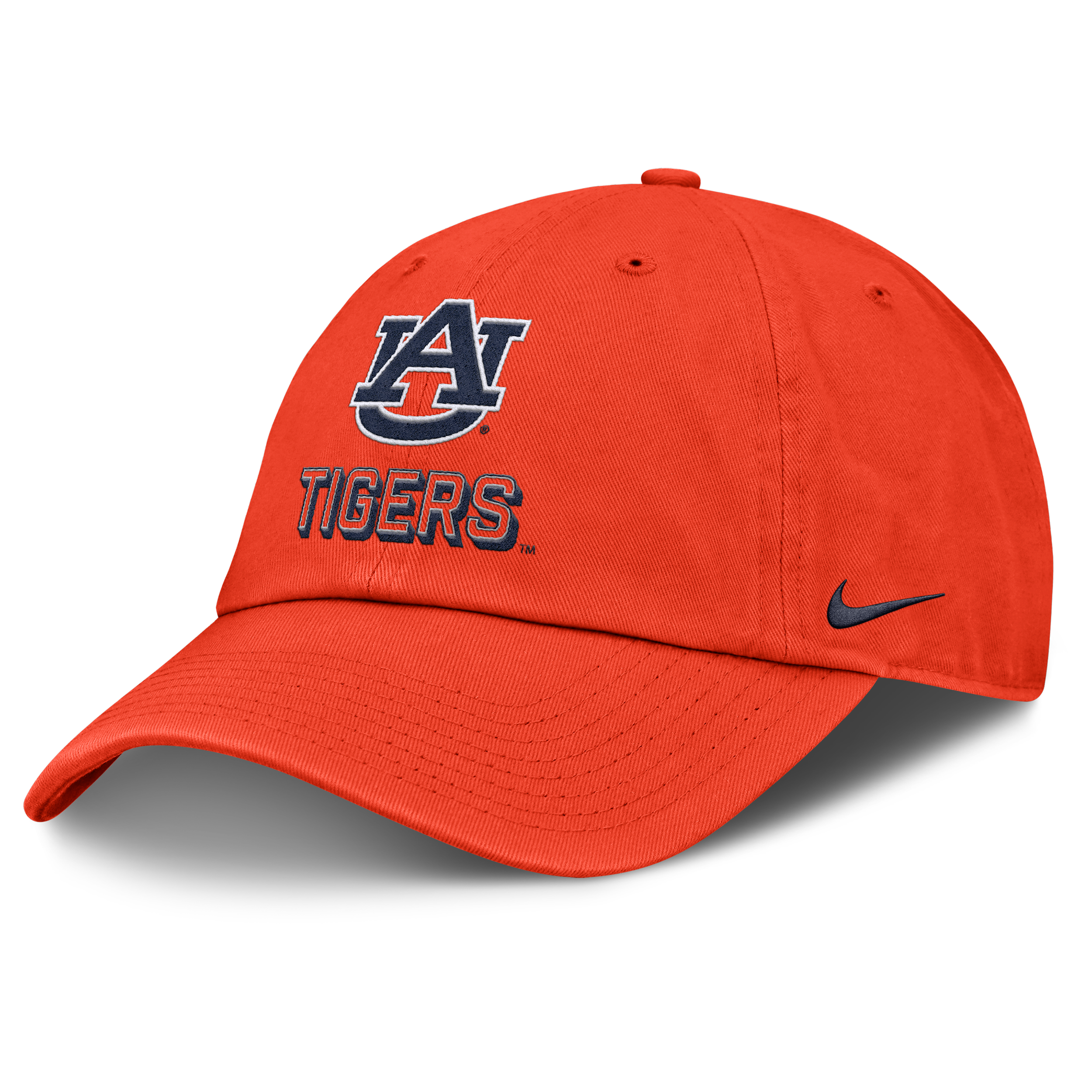 Auburn On-Field Club Gameday Nike Men's College Adjustable Hat in Orange | NC0189LAUN-MBJ