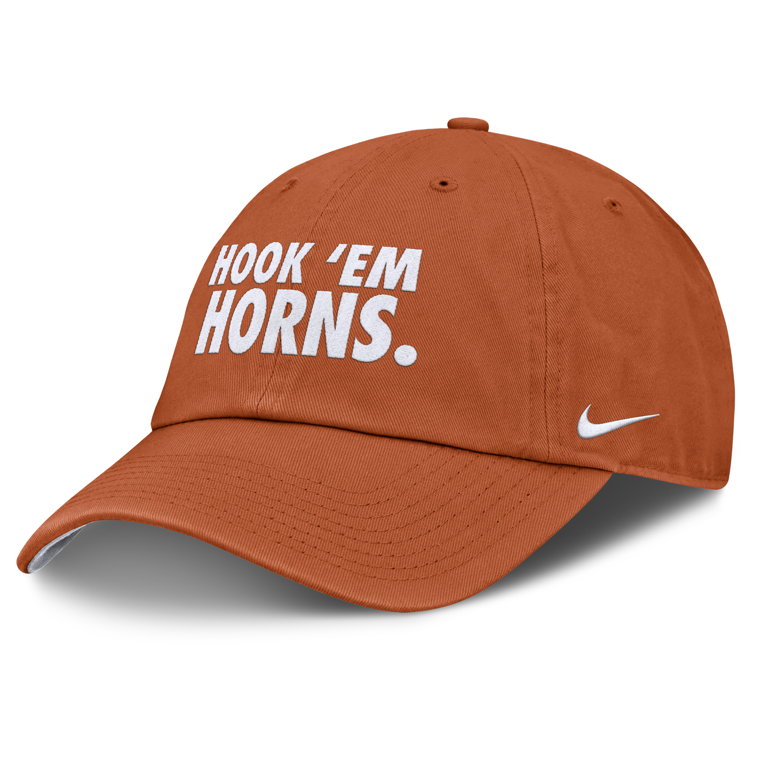 Men's and Women's Nike Texas Orange Texas Longhorns Primetime Chant Club Adjustable Hat - Texas Orange