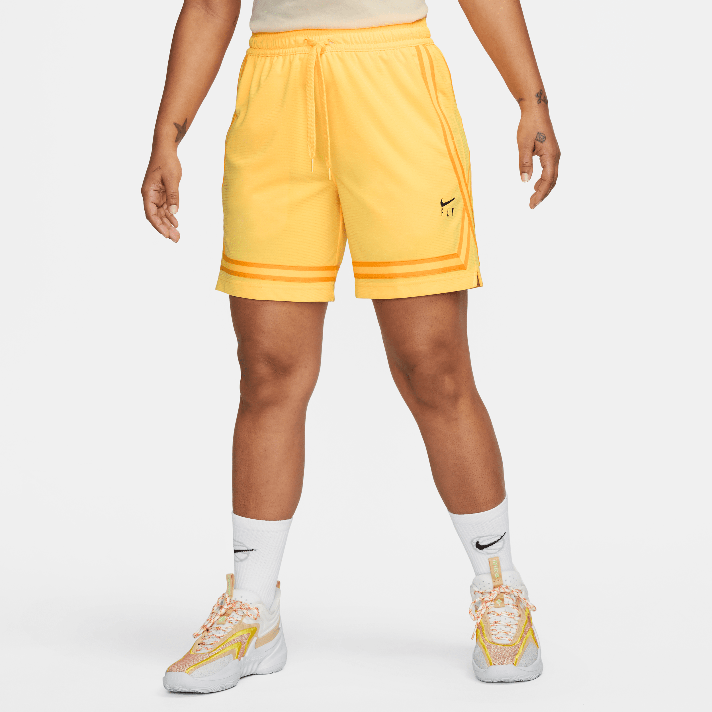 NIKE WOMEN'S FLY CROSSOVER BASKETBALL SHORTS,1009763307