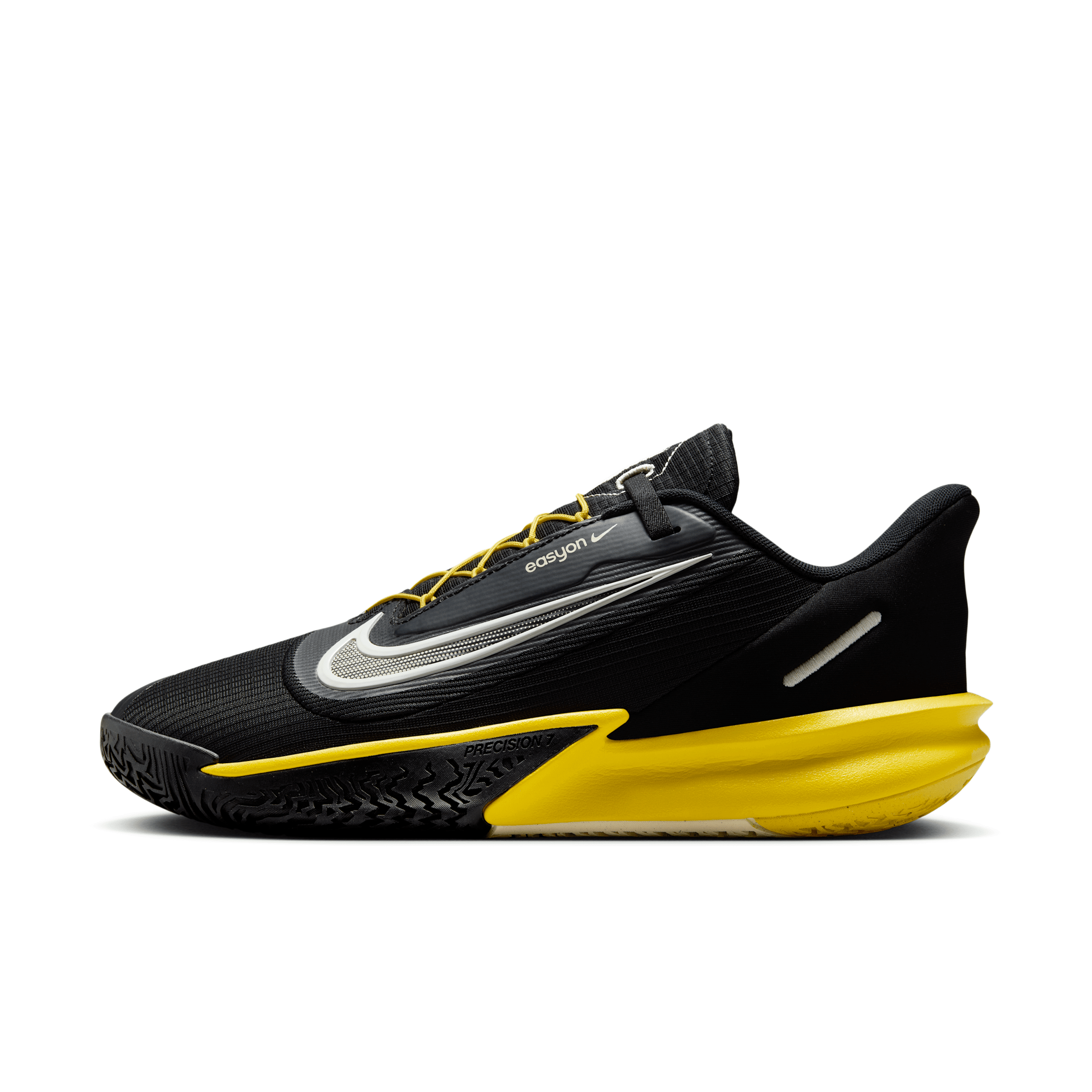 Nike Men's Precision 7 Easyon Basketball Shoes In Black