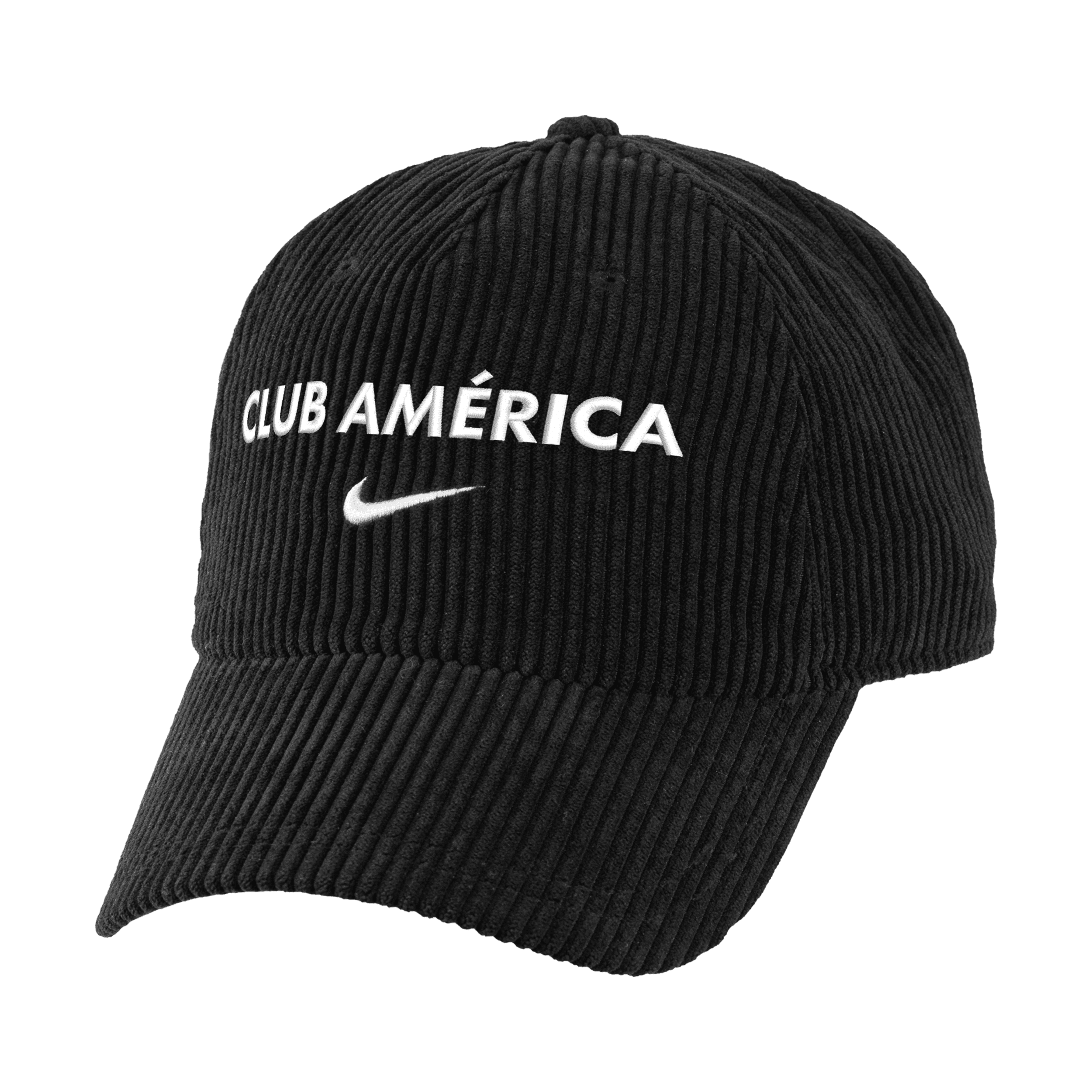 Shop Nike Club América  Unisex Soccer Corduroy Cap In Black