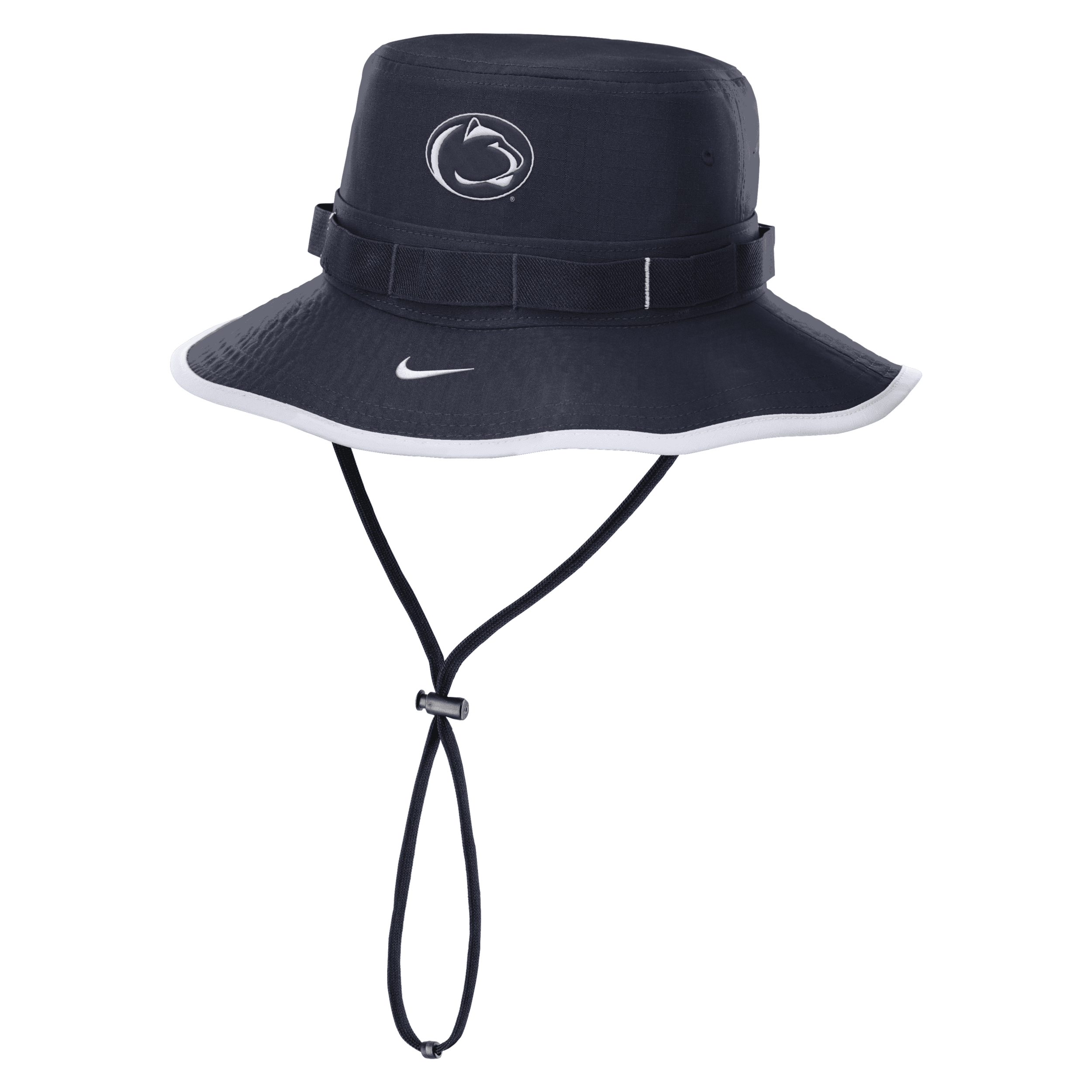 Nike Penn State Nittany Lions On-field Apex Boonie Unisex Dri-fit College Bucket Hat In Blue