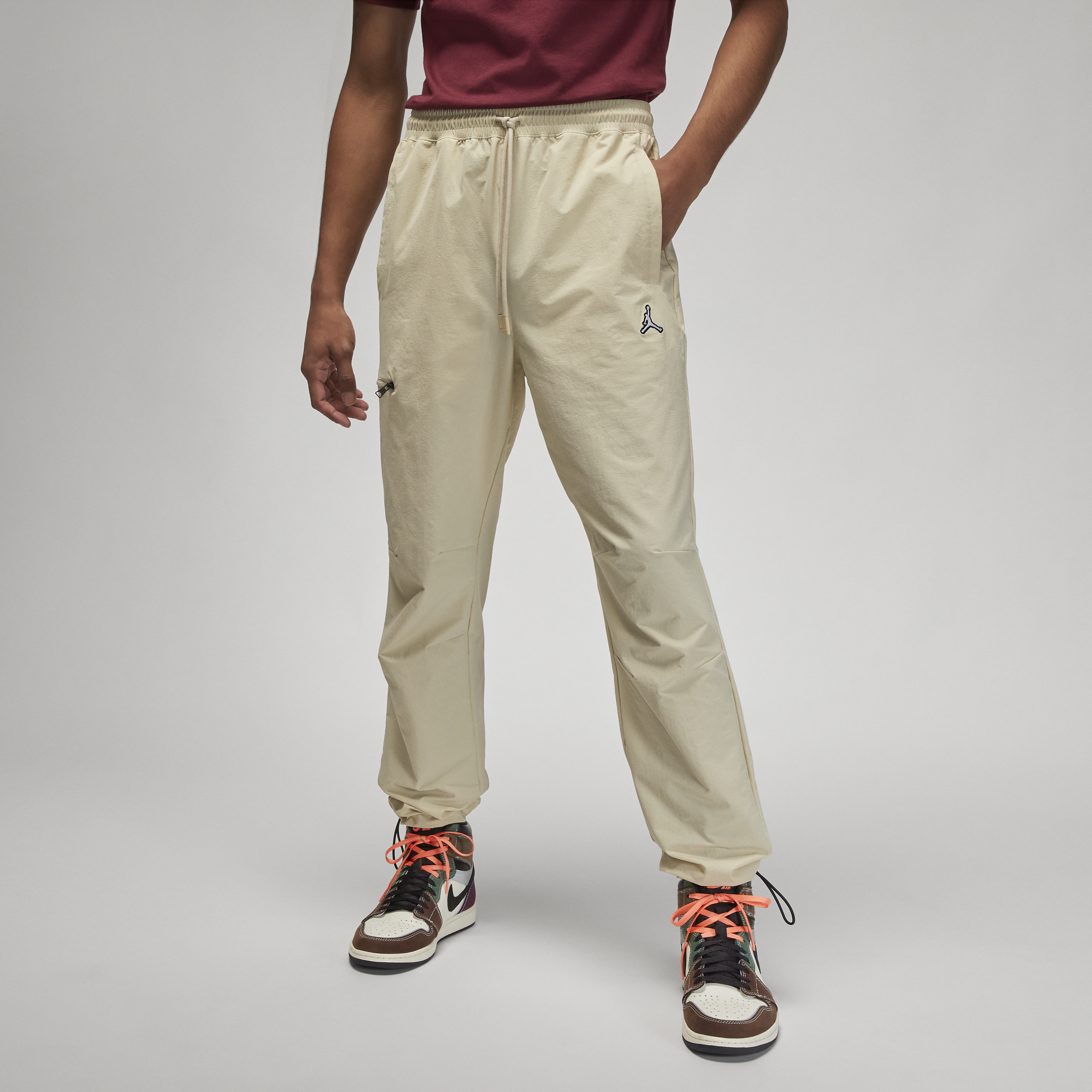 Jordan Men's  Essentials Woven Pants In Brown