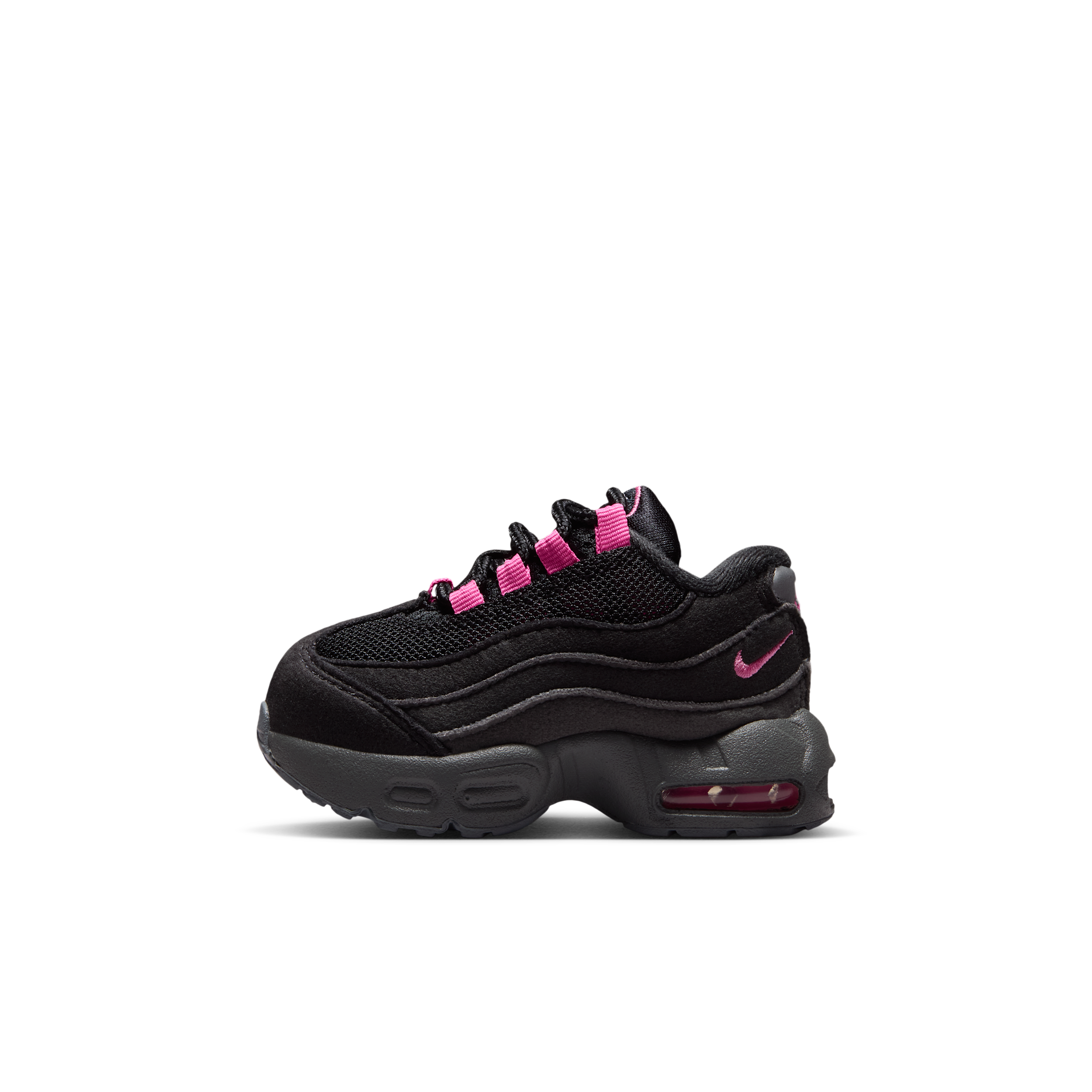 Nike Little Max '95 Toddler Shoes in Black | 905462-014
