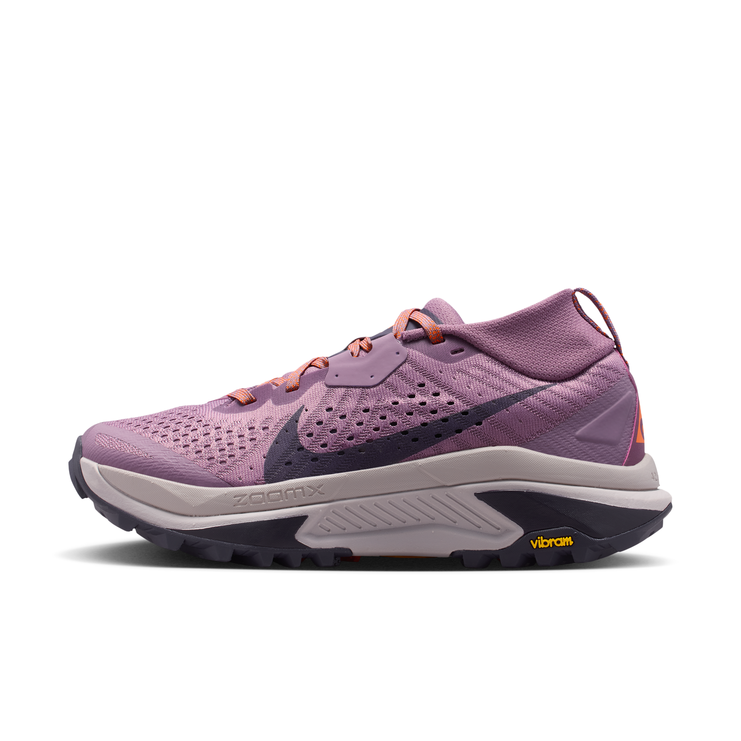 Nike Women's ACG Zegama Trail Running Shoes, Size 7, Violet Dust/Purple Dynasty-Silver Lilac