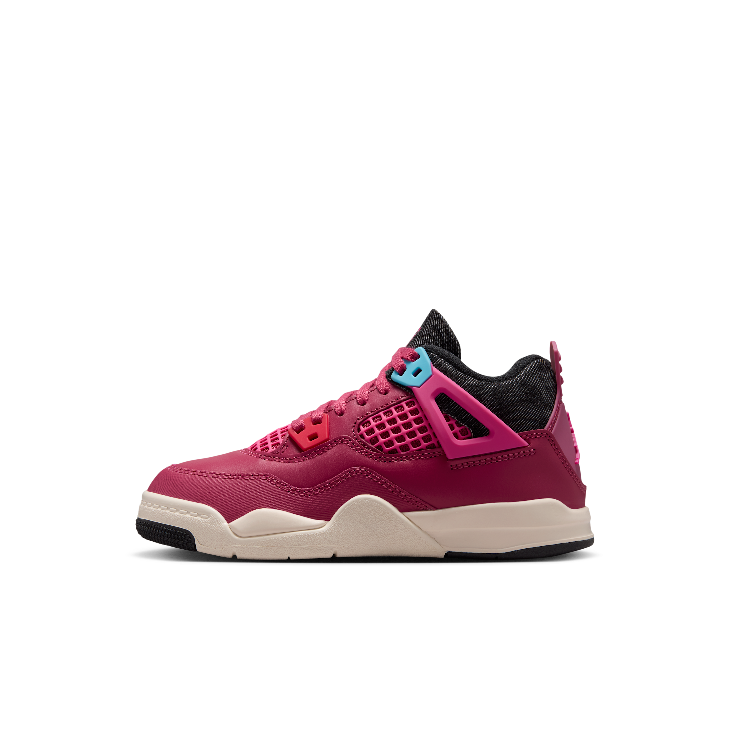 Jordan 4 Retro "She's A Star" Little Kids' Shoes in Purple | IO2831-600