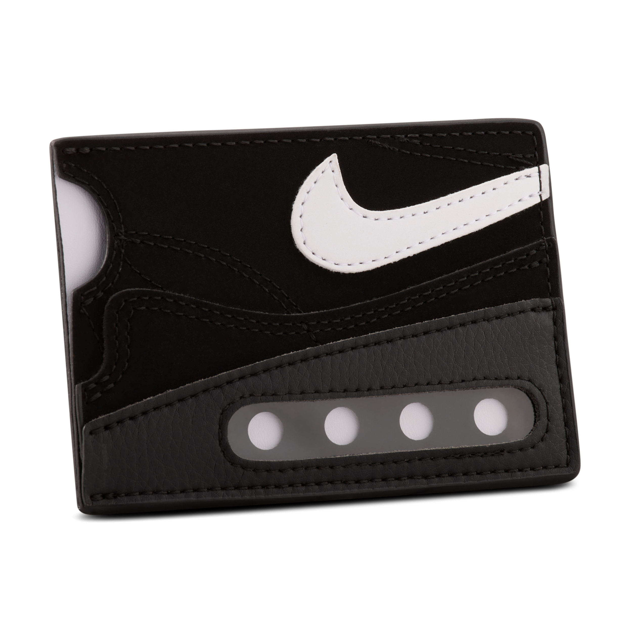 Nike Unisex Icon Air Max Card Wallet In Black