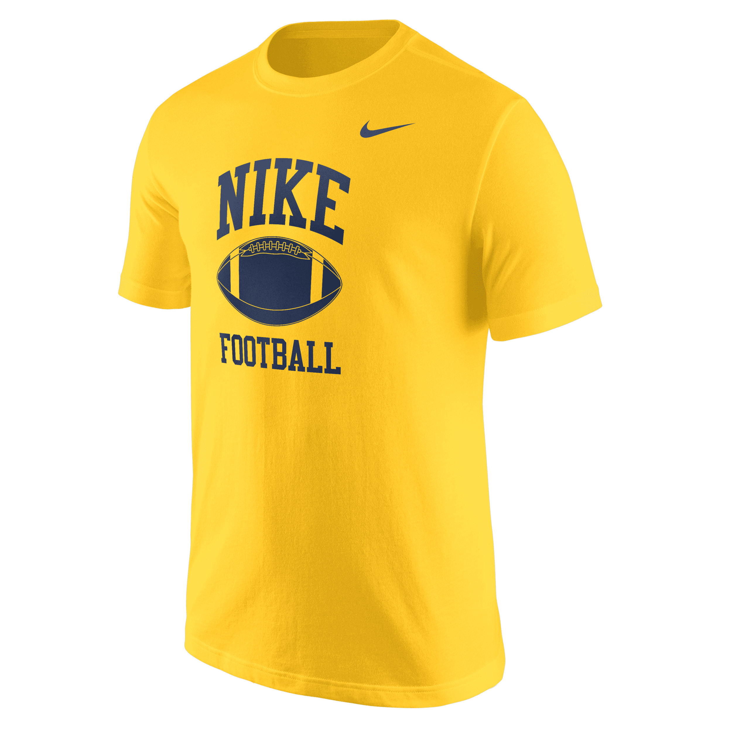 Nike Men's Football T-shirt In Yellow