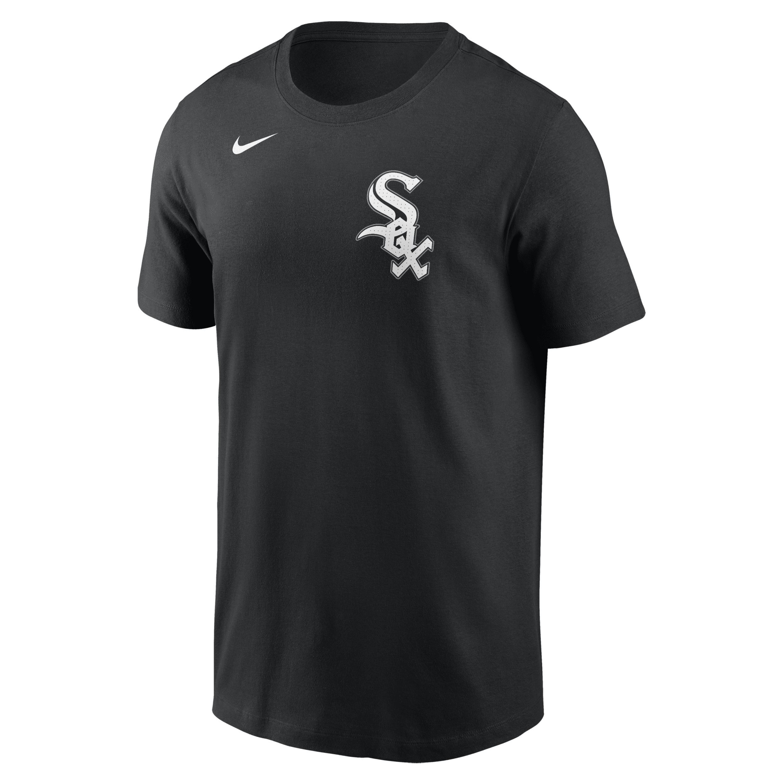 Shop Nike Chicago White Sox Fuse Wordmark  Men's Mlb T-shirt In Black