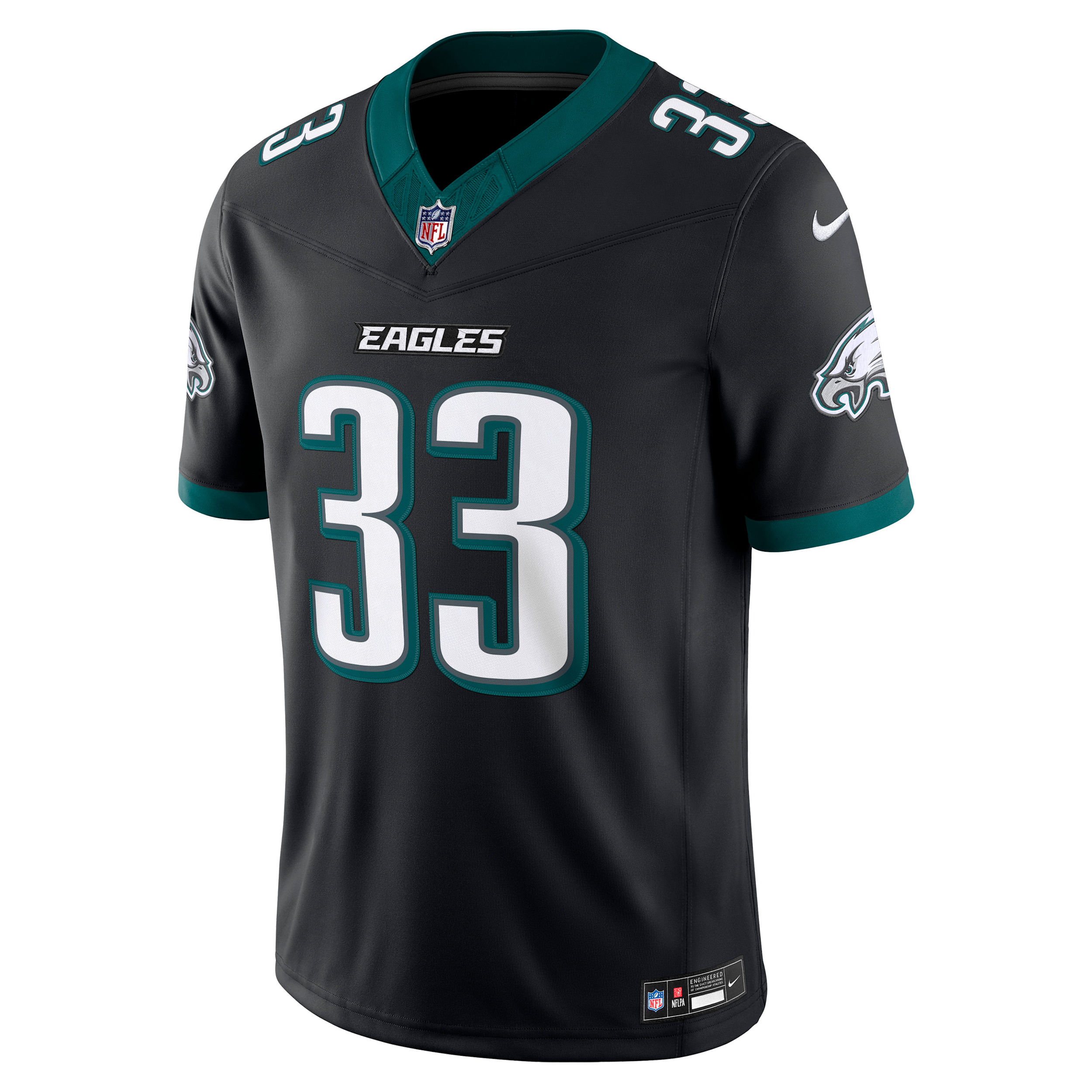 Nike Men's Cooper DeJean Black Philadelphia Eagles Alternate Vapor F.u.s.e. Stitched Limited Jersey - Black