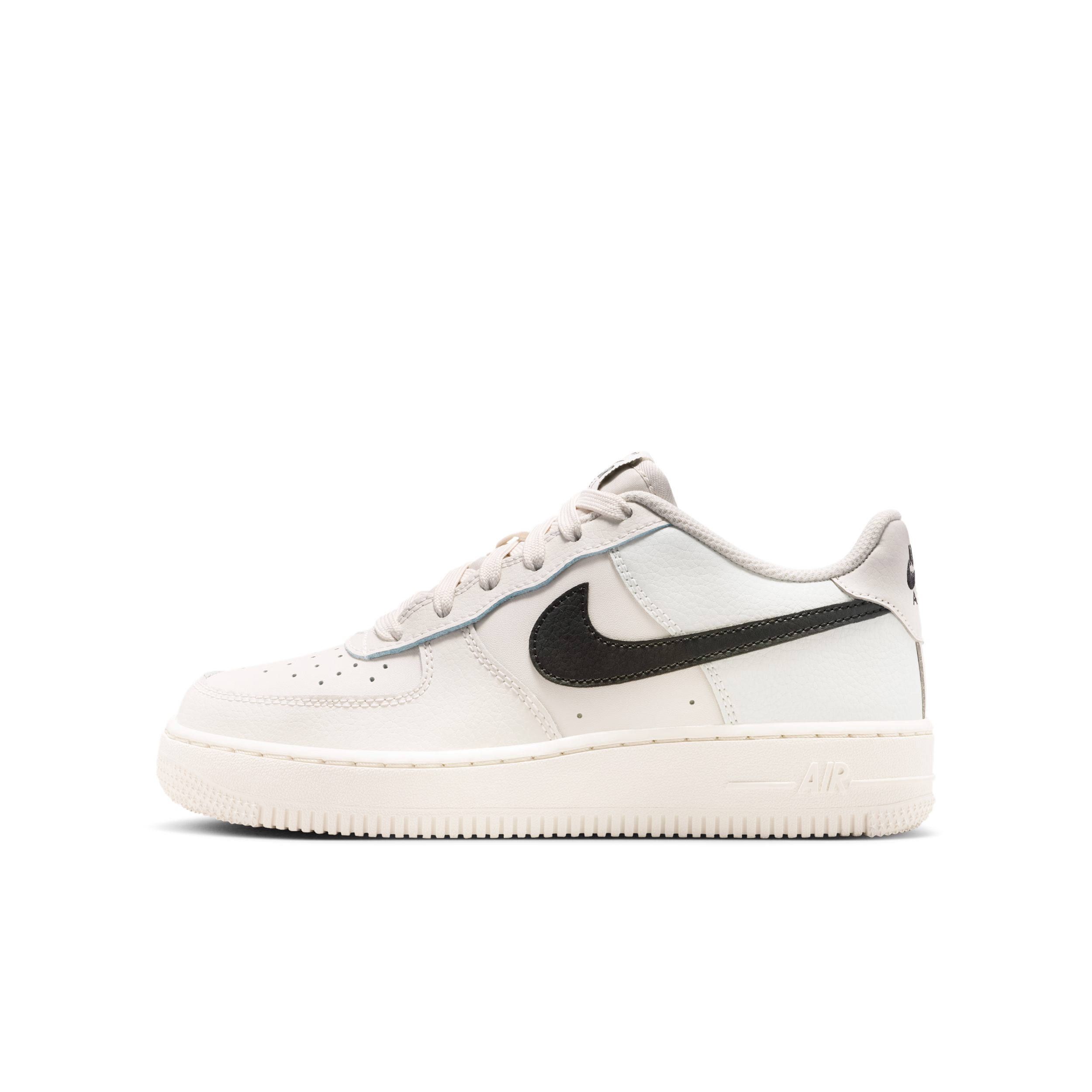 Nike Air Force 1 Essential+ Big Kids' Shoes in Grey | IO7958-001