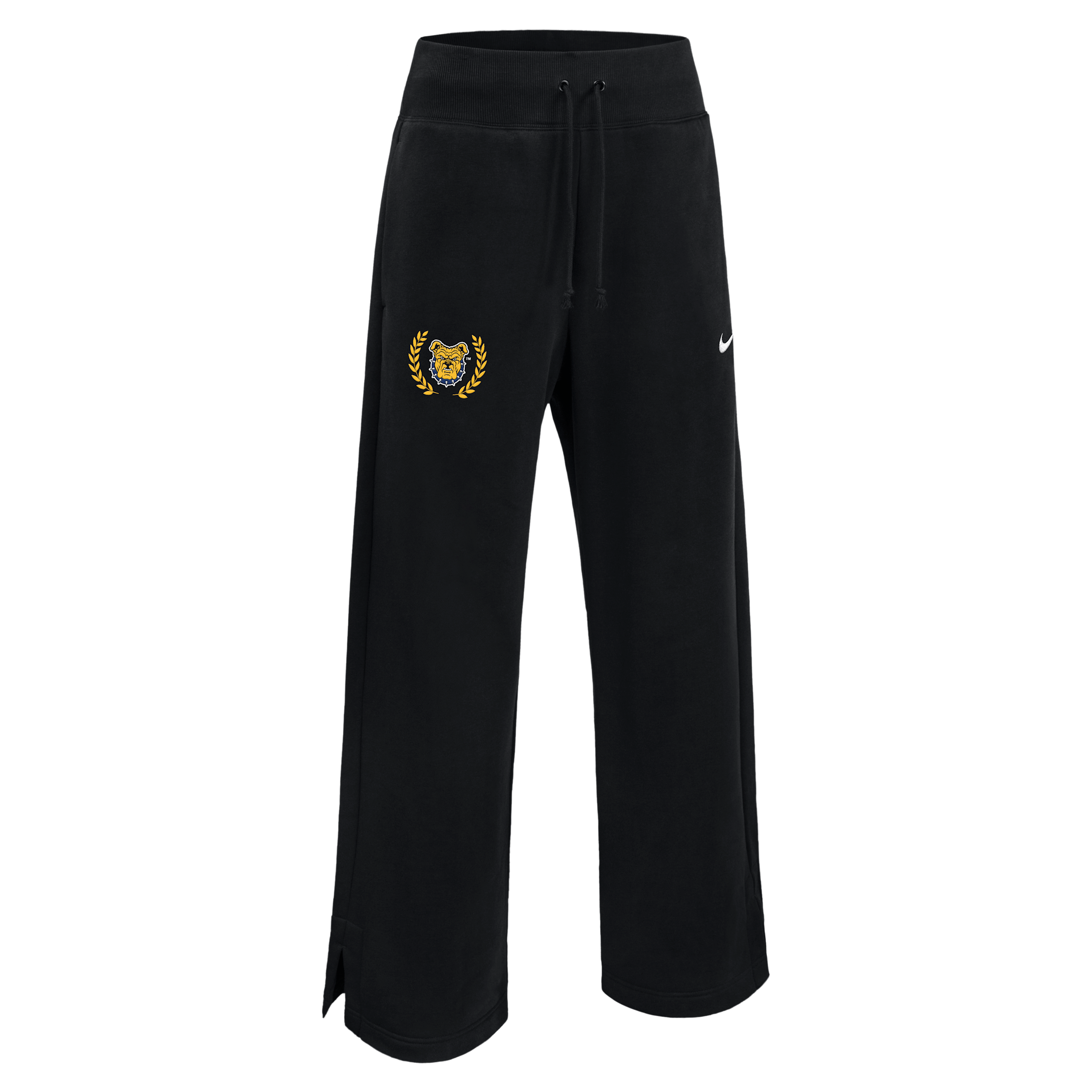 Nike Women's College (North Carolina A&T University) Phoenix Fleece Pants in Black | ZW75929NCAT26-BLK