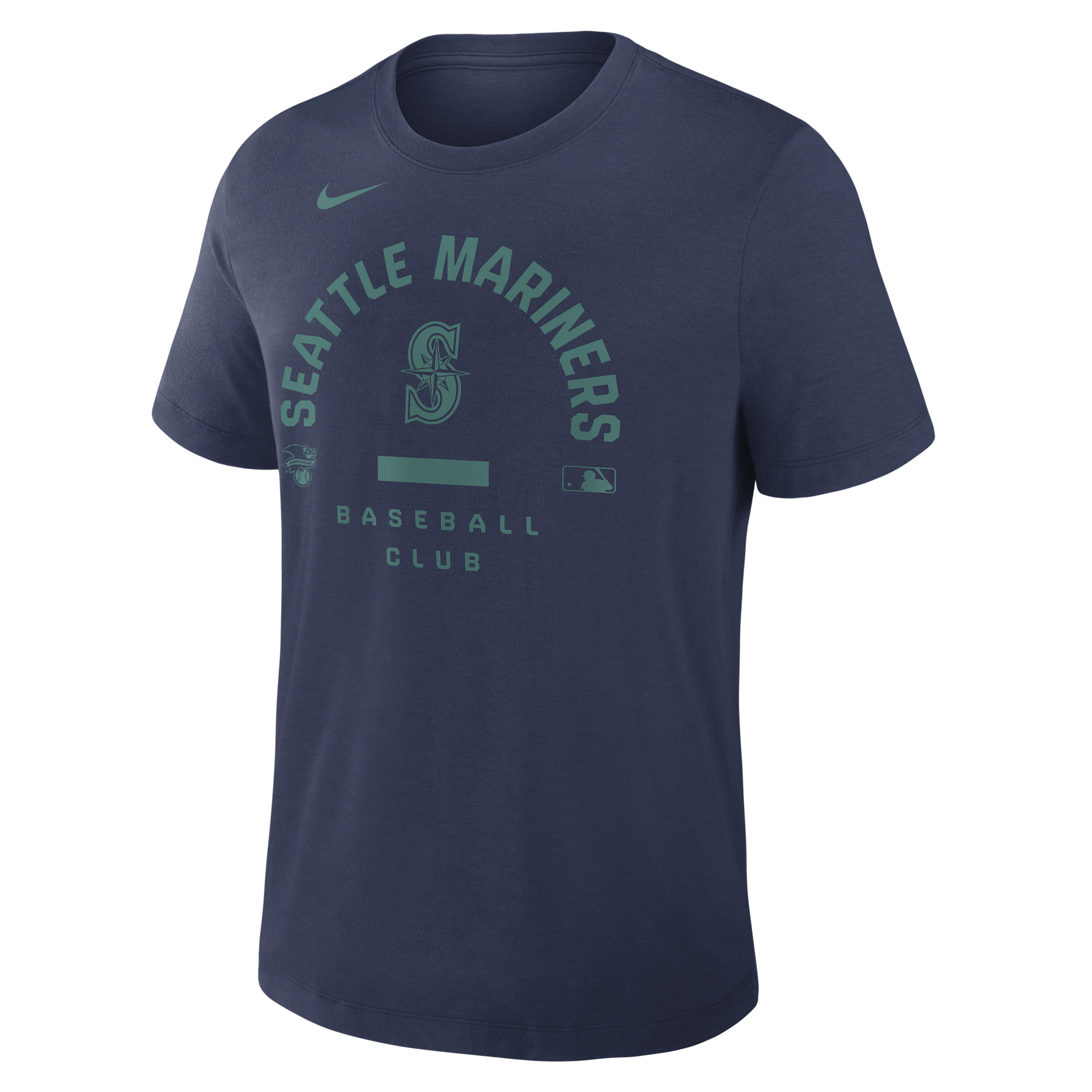 Seattle Mariners Authentic Collection Early Work Nike Men's Dri-FIT MLB T-Shirt in Blue | 034J44BMVR-HXK
