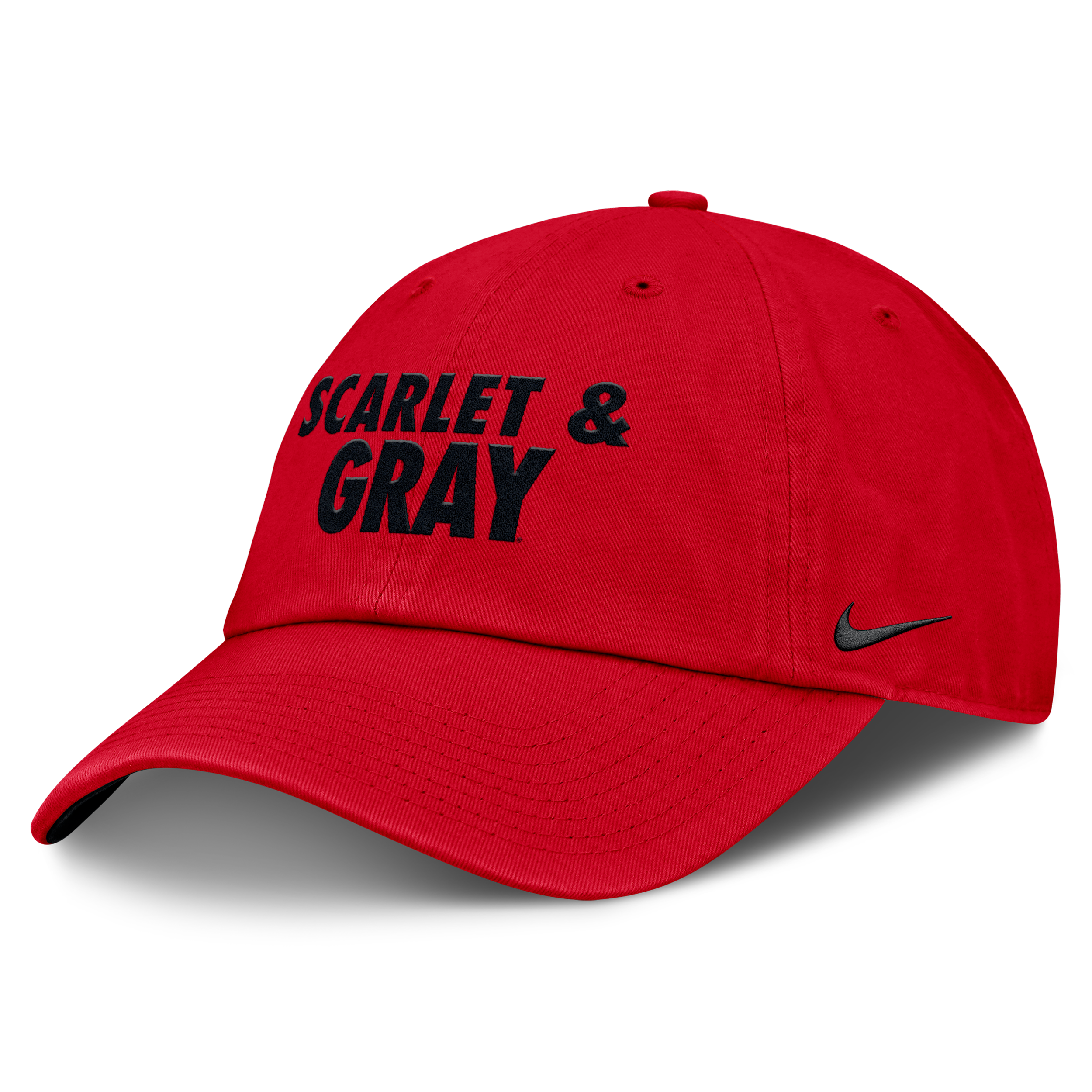 Men's and Women's Nike Scarlet Ohio State Buckeyes Primetime Chant Club Adjustable Hat - Scarlet