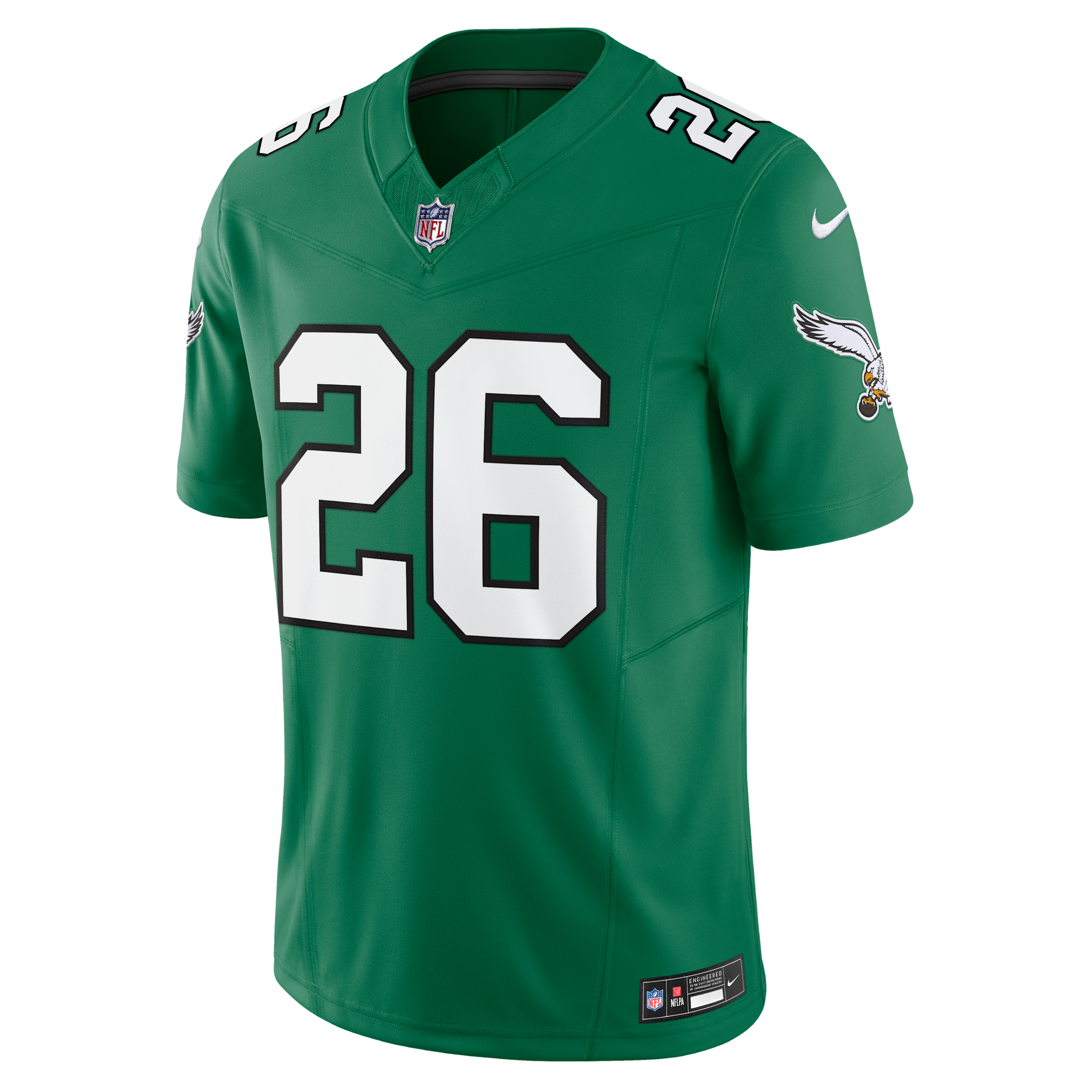 Nike Men's Saquon Barkley Kelly Green Philadelphia Eagles Alternate Vapor F.u.s.e. Limited Jersey - Kelly Green