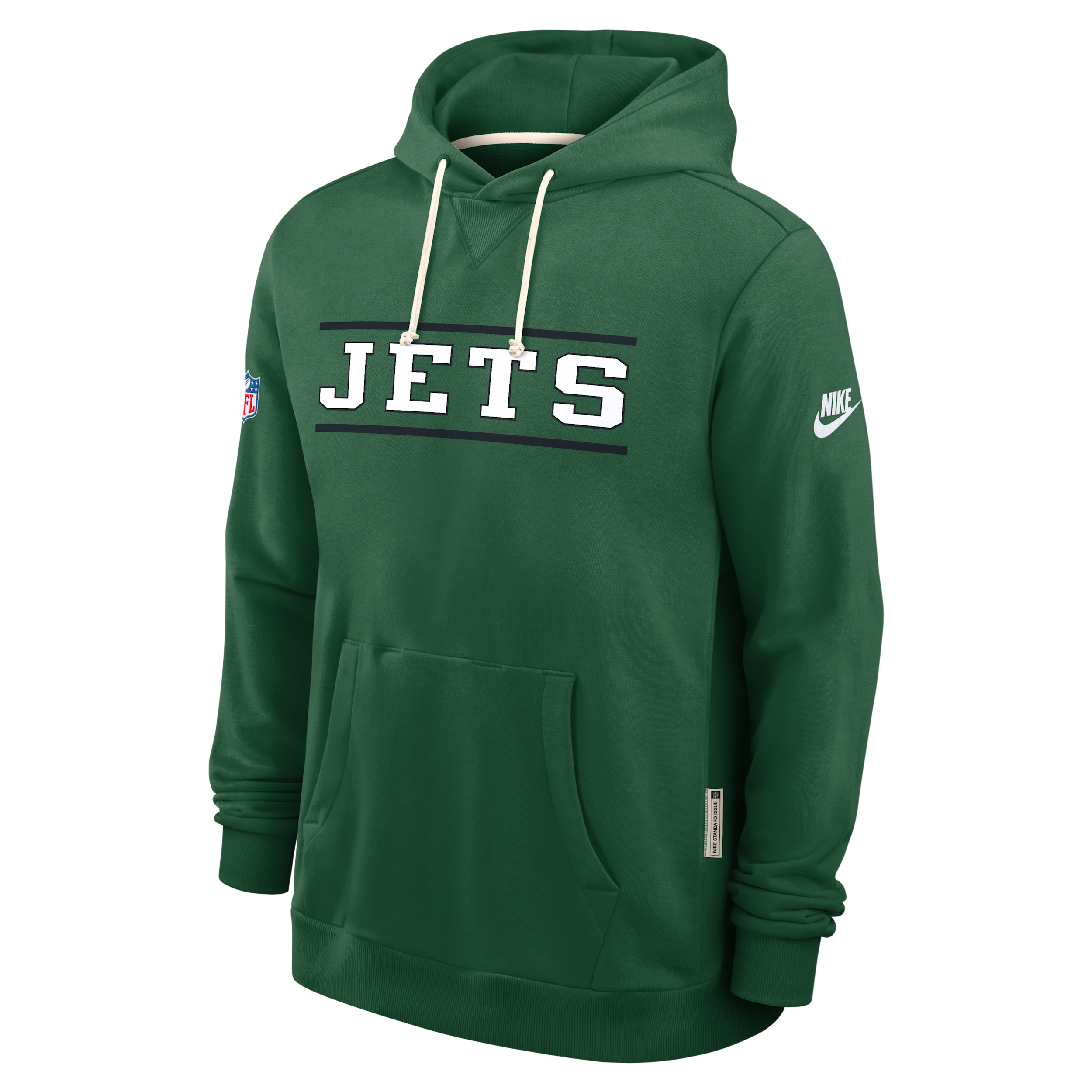 New York Jets Alt Standard Issue Nike Men's Dri-FIT NFL Pullover Hoodie in Green | 03AZ3PCQ9Z-PT1