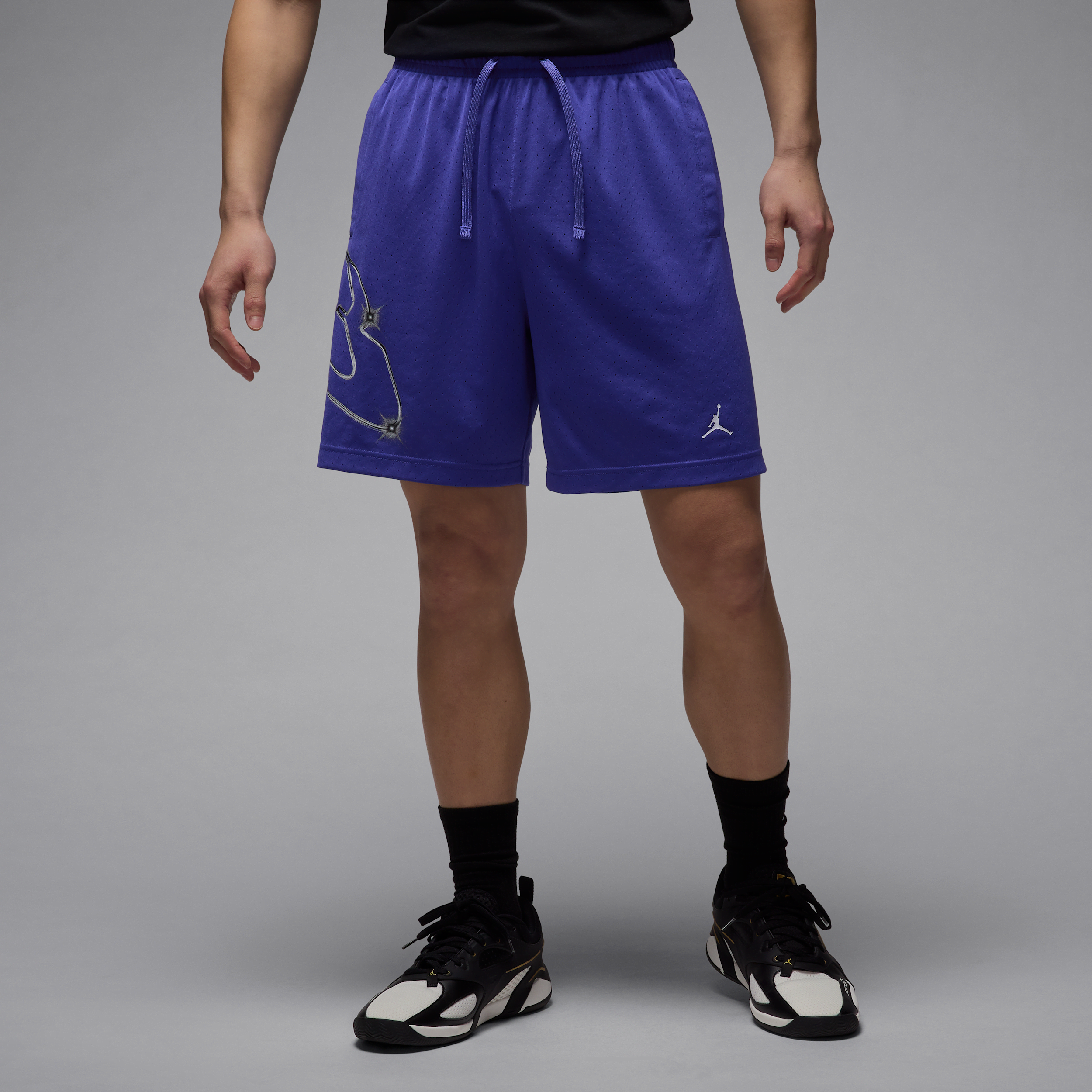 JORDAN MEN'S  SPORT DRI-FIT GRAPHIC SHORTS 1015710243