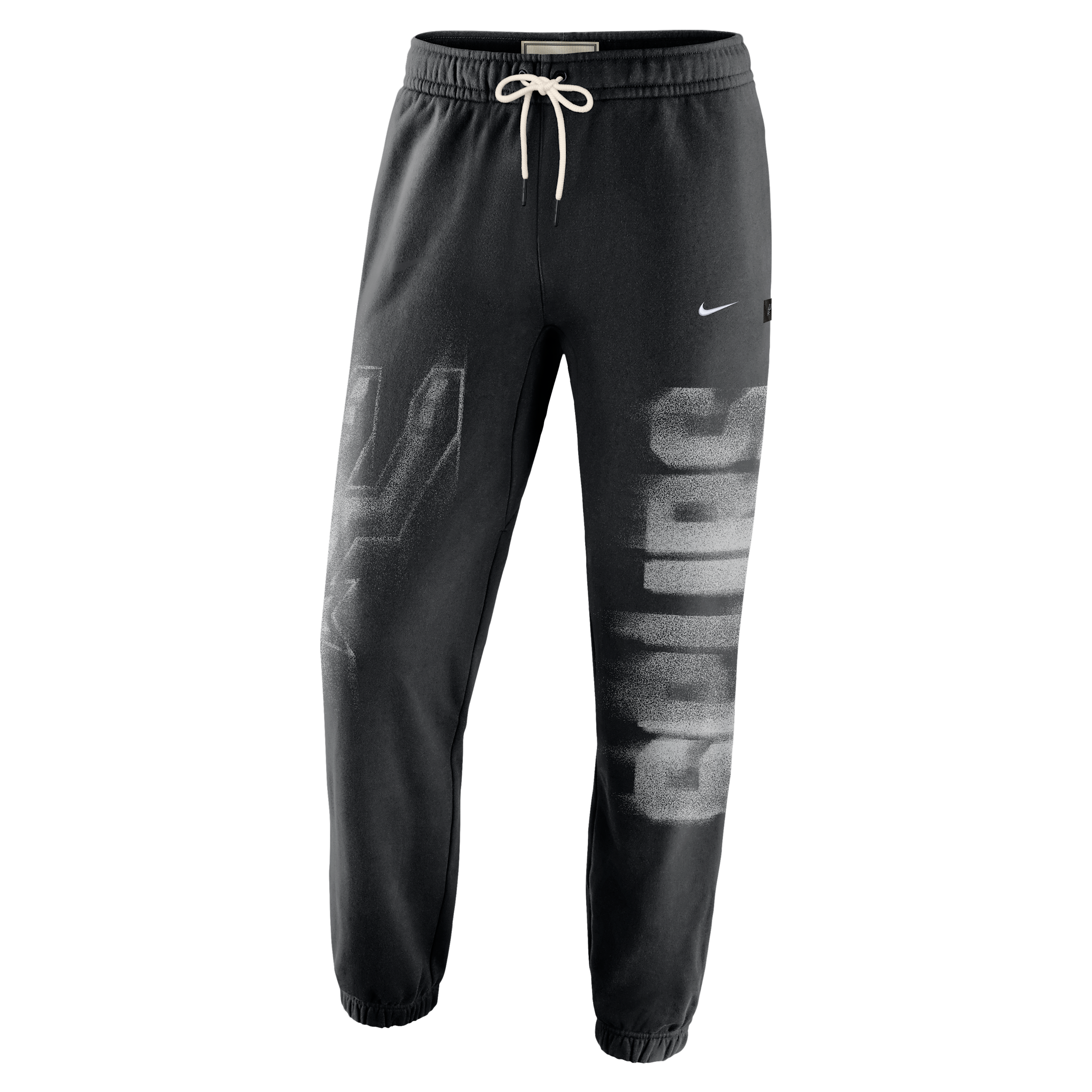 Nike Men's San Antonio Spurs Standard Issue Therma-FIT Fleece Basketball Pants in Black | IQ1544-010