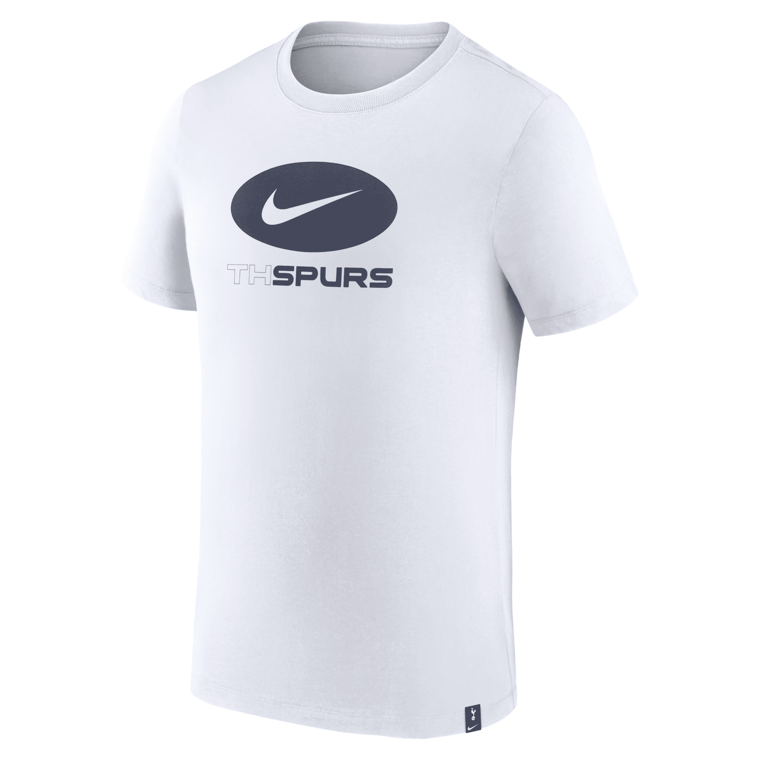 Shop Nike Men's Tottenham Hotspur Swoosh Soccer T-shirt In White