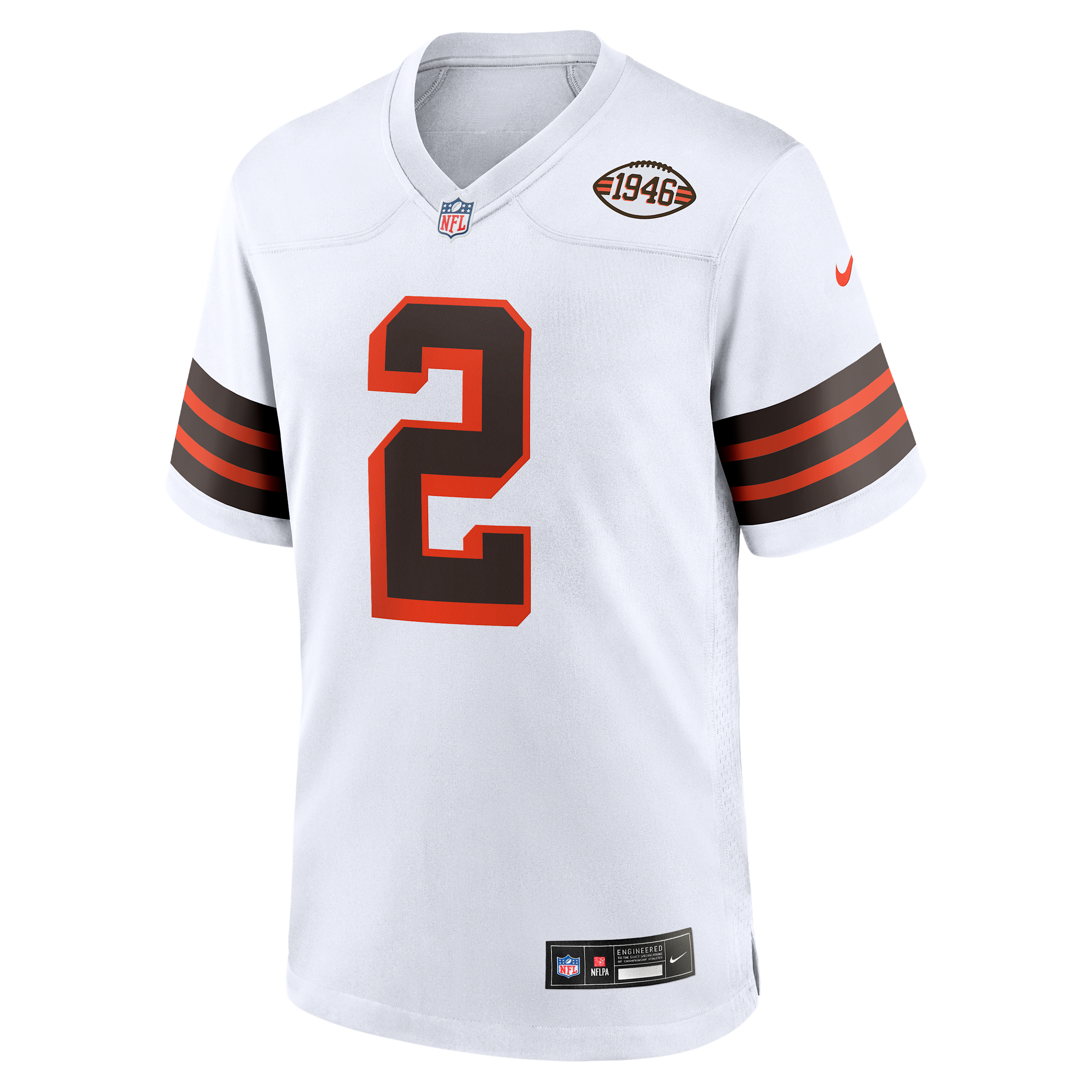 Shedeur Sanders Cleveland Browns Nike Men's NFL Game Jersey in White | 67NM0BAX9IF-FGG