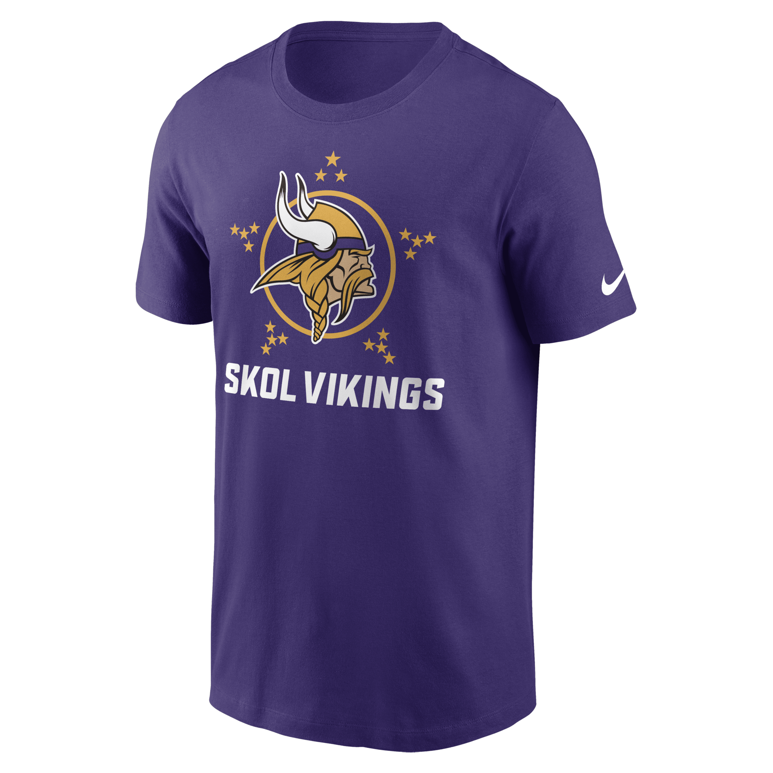 Nike Minnesota Vikings Local Essential  Men's Nfl T-shirt In Purple