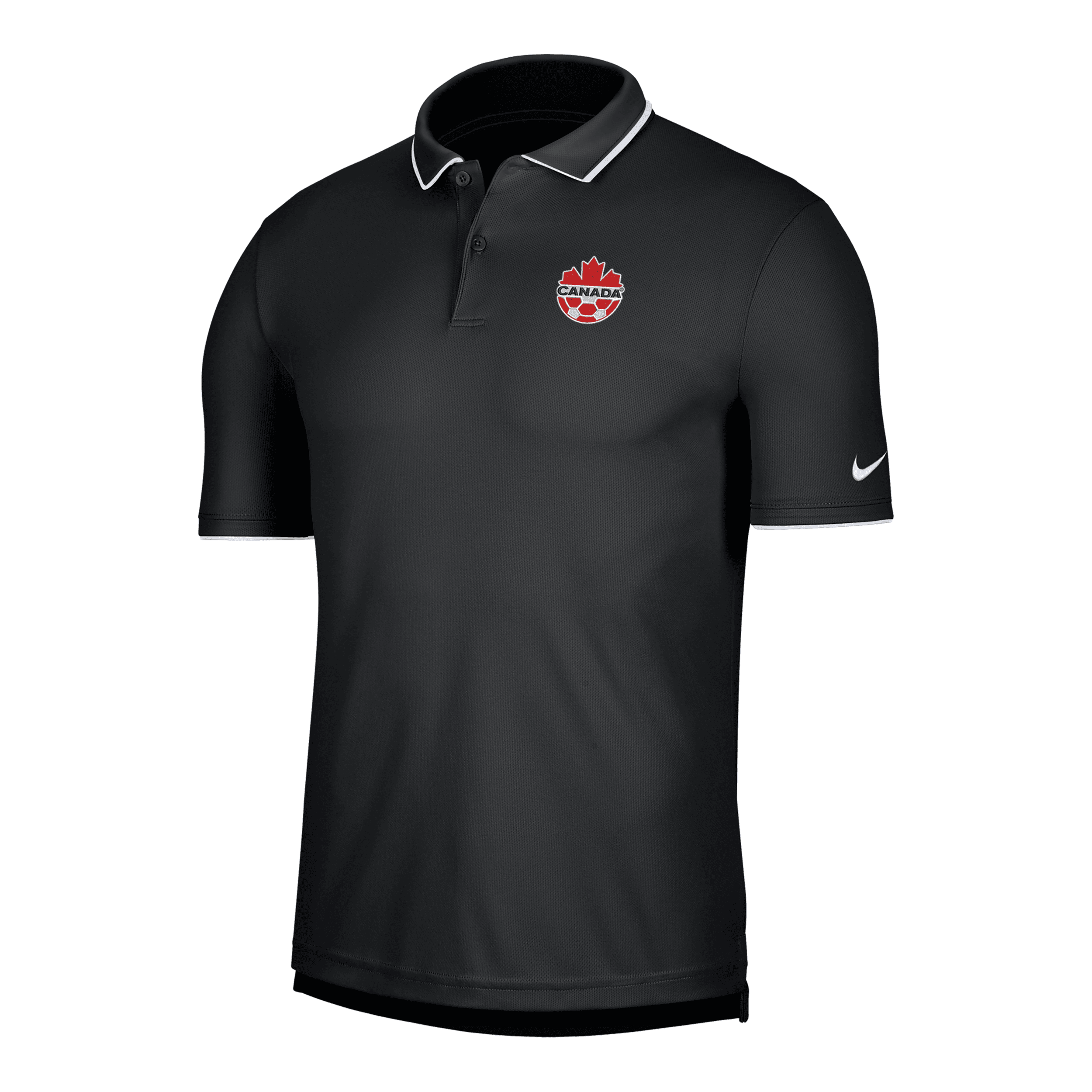 Nike Canada  Men's Dri-fit Collegiate Soccer Polo In Black