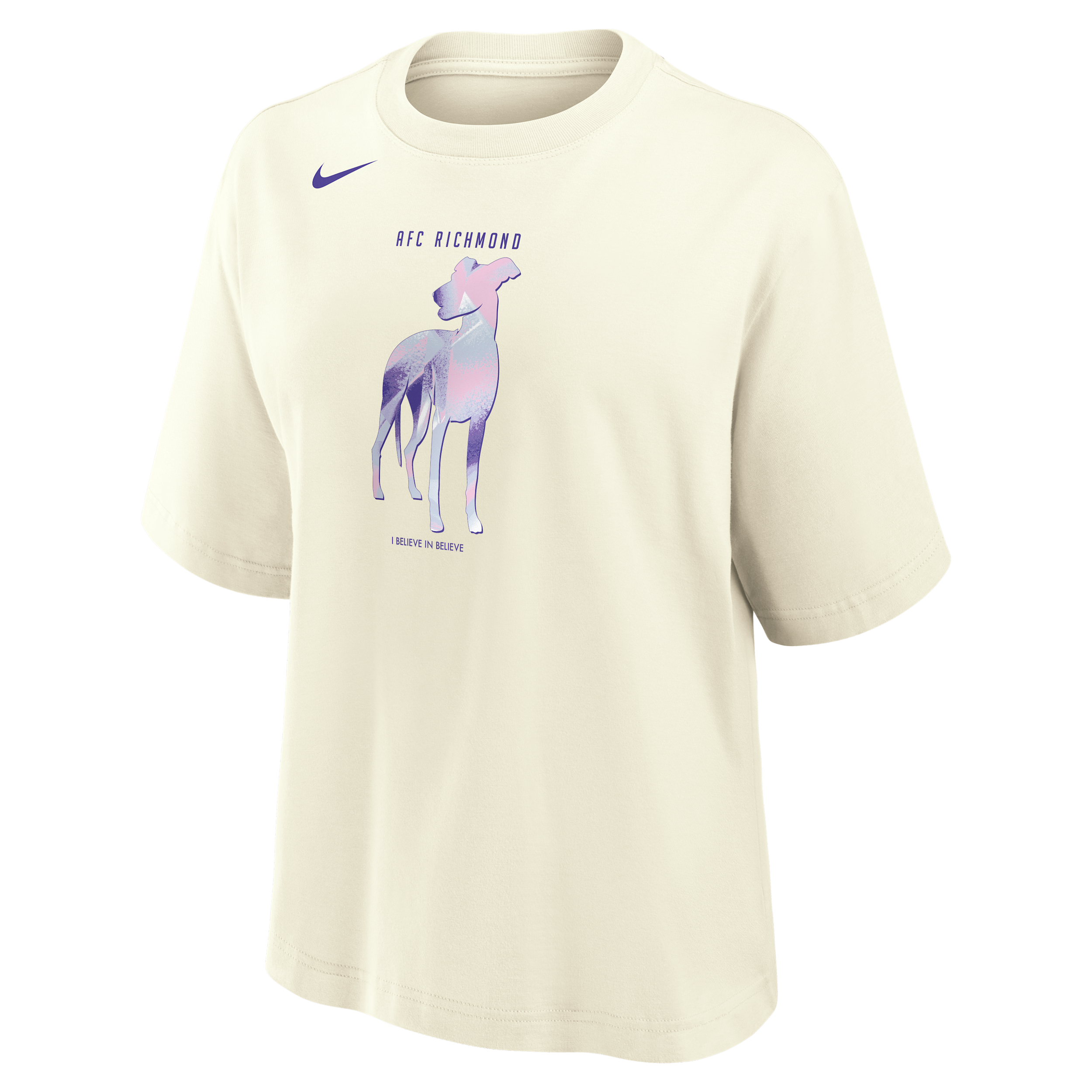 AFC Richmond Nike Women's Boxy T-Shirt in White | W11668P045AFCR-SAL