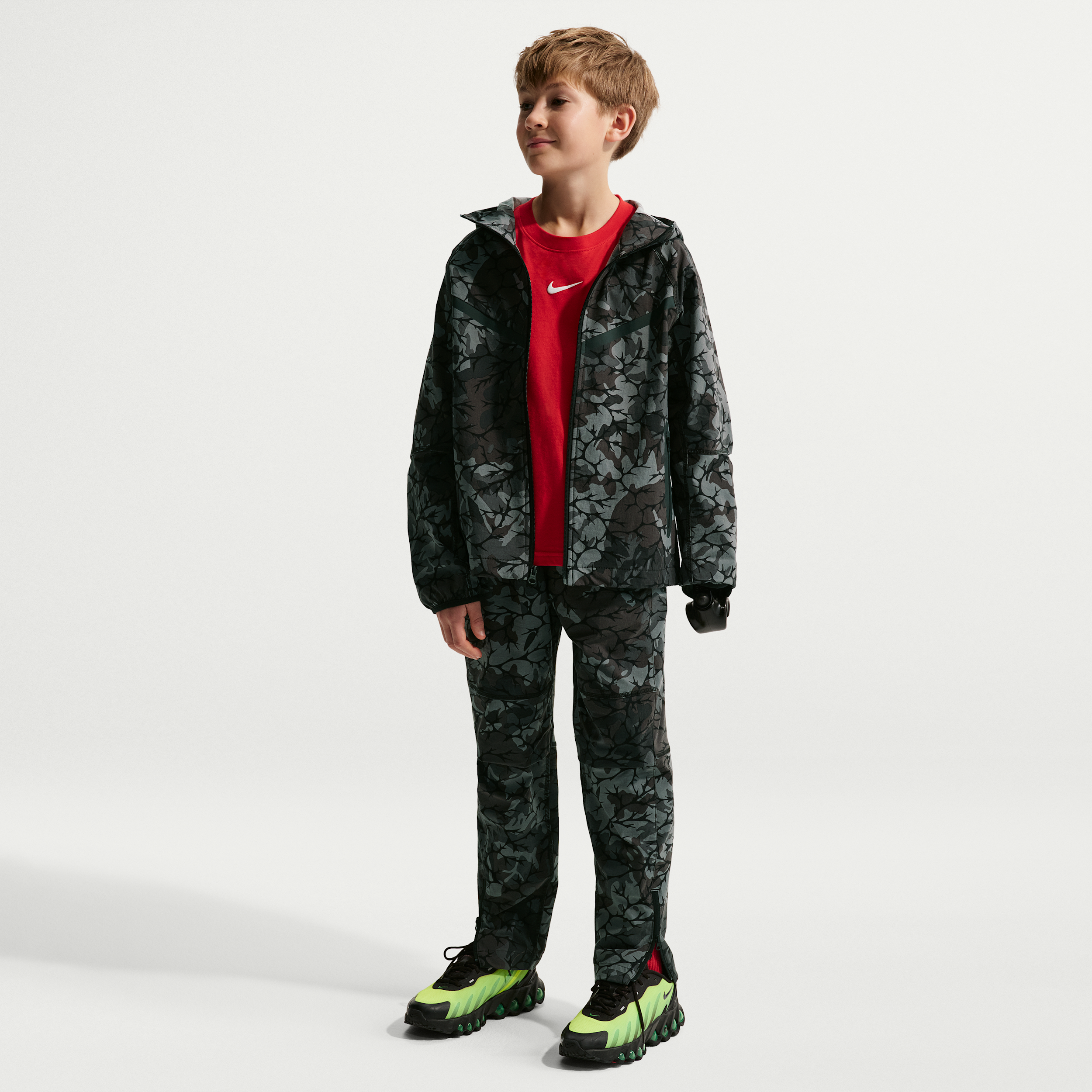 Nike Sportswear Tech Woven Big Kids' (Boys') Jogger Pants in Black | IF2829-010