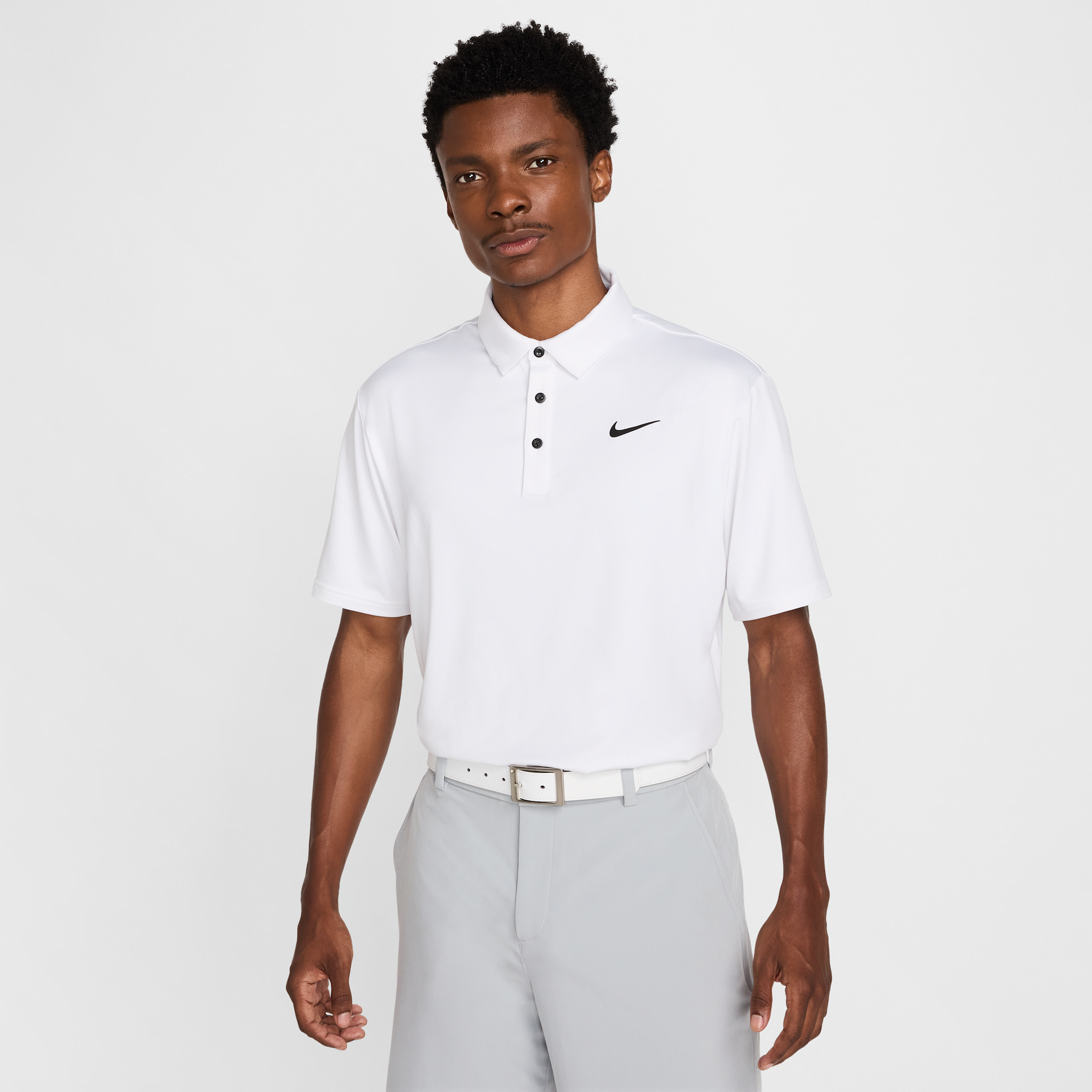 Nike Men's Dri-fit Performance Polo In White