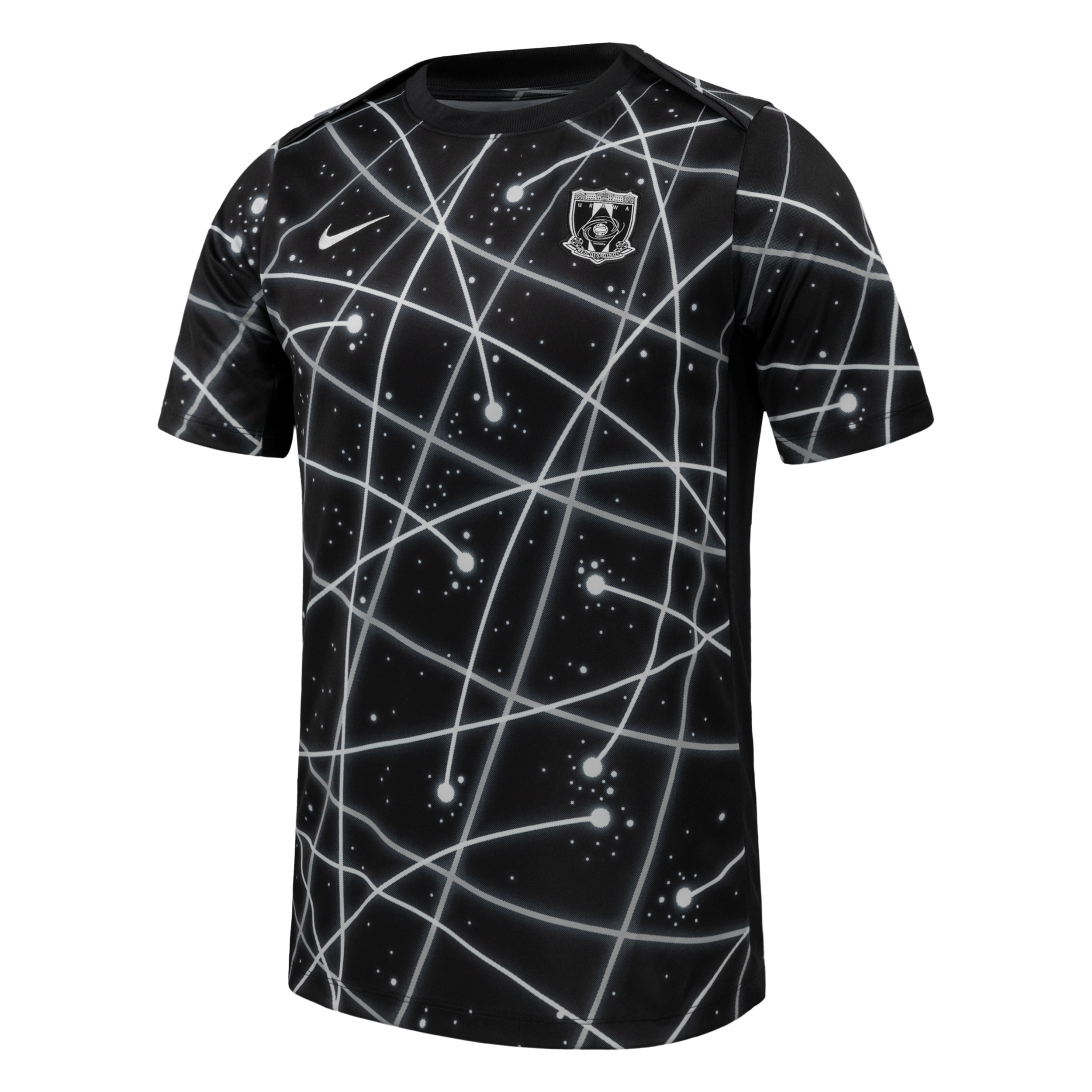 Nike Urawa  Men's Soccer Pre-match Short-sleeve Top In Black