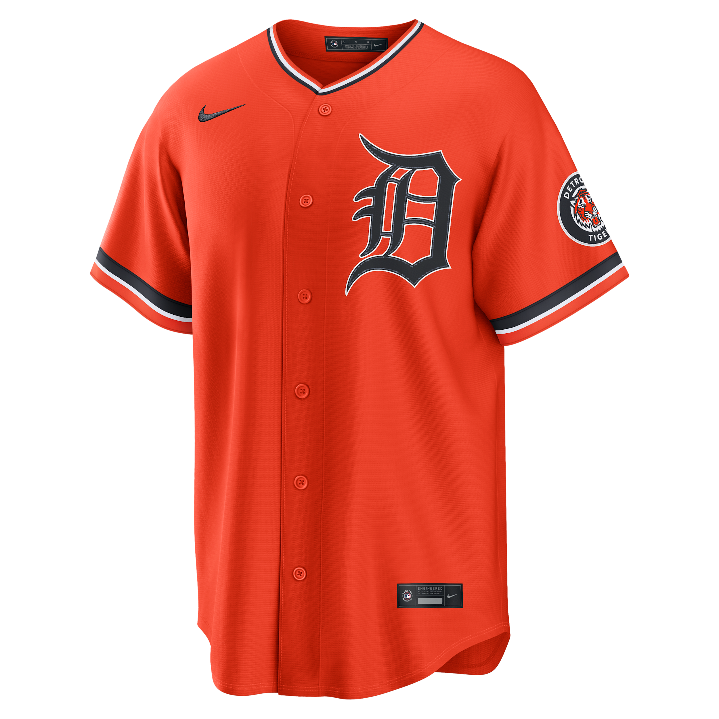 Detroit Tigers Nike Men's MLB Stadium Jersey in Orange | RE260IPKDG-43L