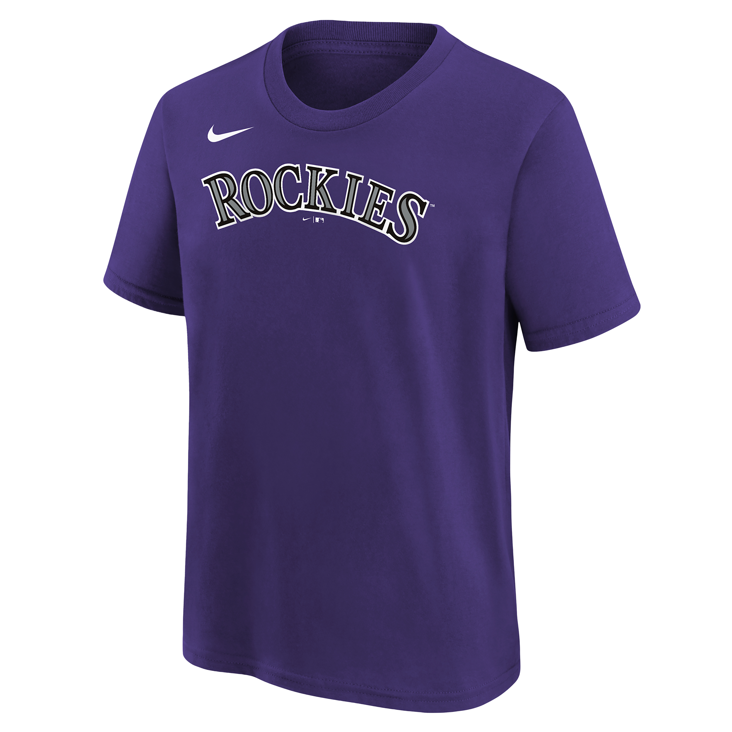 Nike Big Boys and Girls Kris Bryant Purple Colorado Rockies Name & Number T-Shirt - Purple