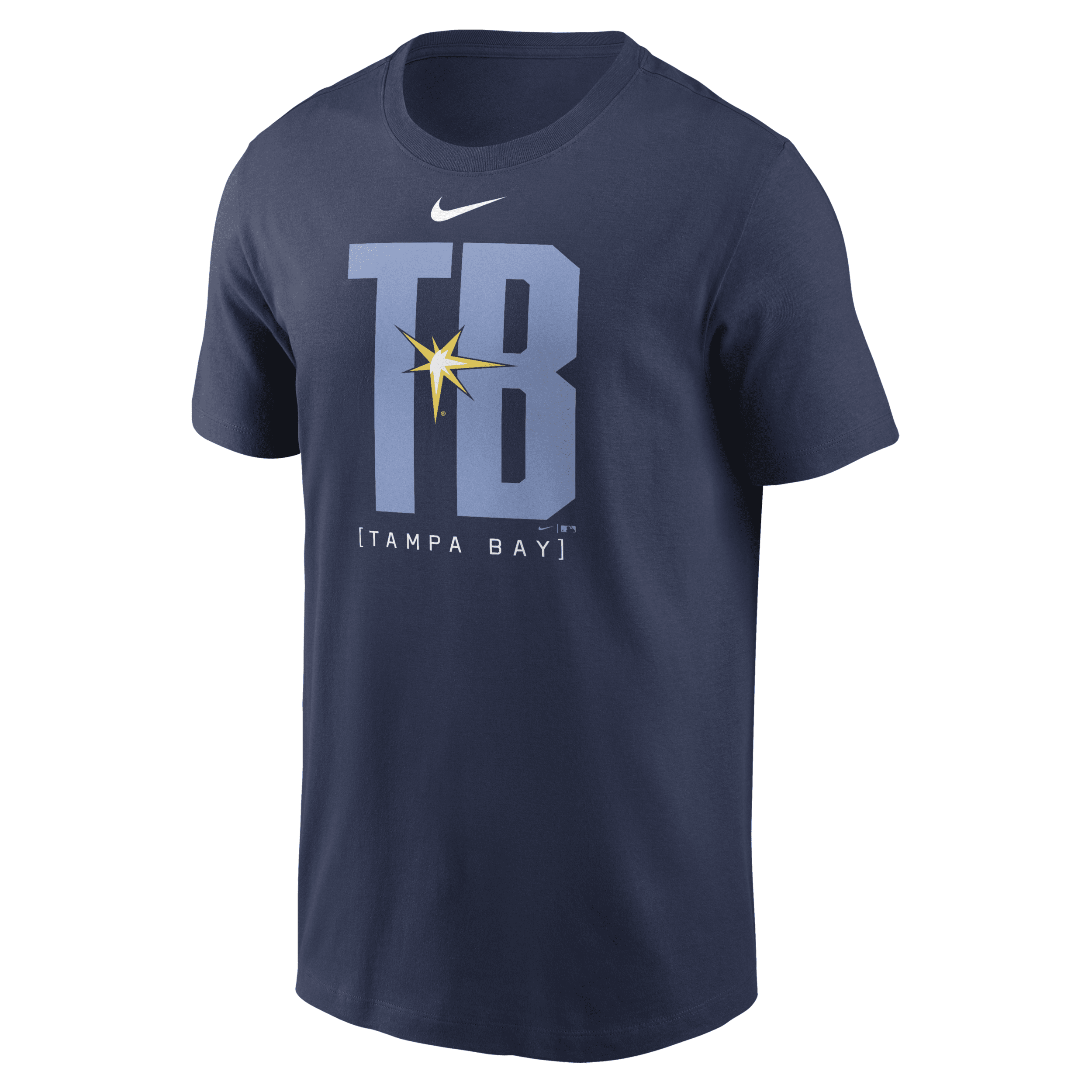 Shop Nike Tampa Bay Rays Team Scoreboard  Men's Mlb T-shirt In Blue