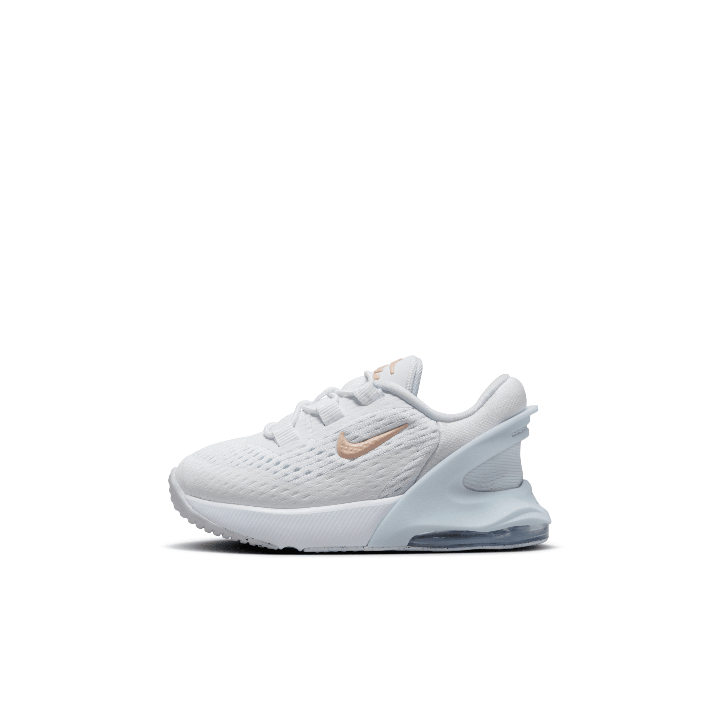 Shop Nike Air Max 270 Go Baby/toddler Easy On/off Shoes In White