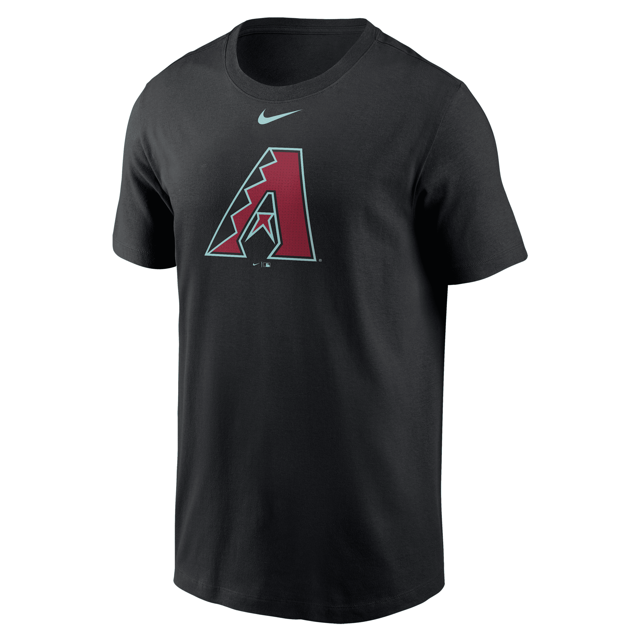 Nike Black Arizona Diamondbacks Legend Fuse Large Logo Performance T-shirt In Black