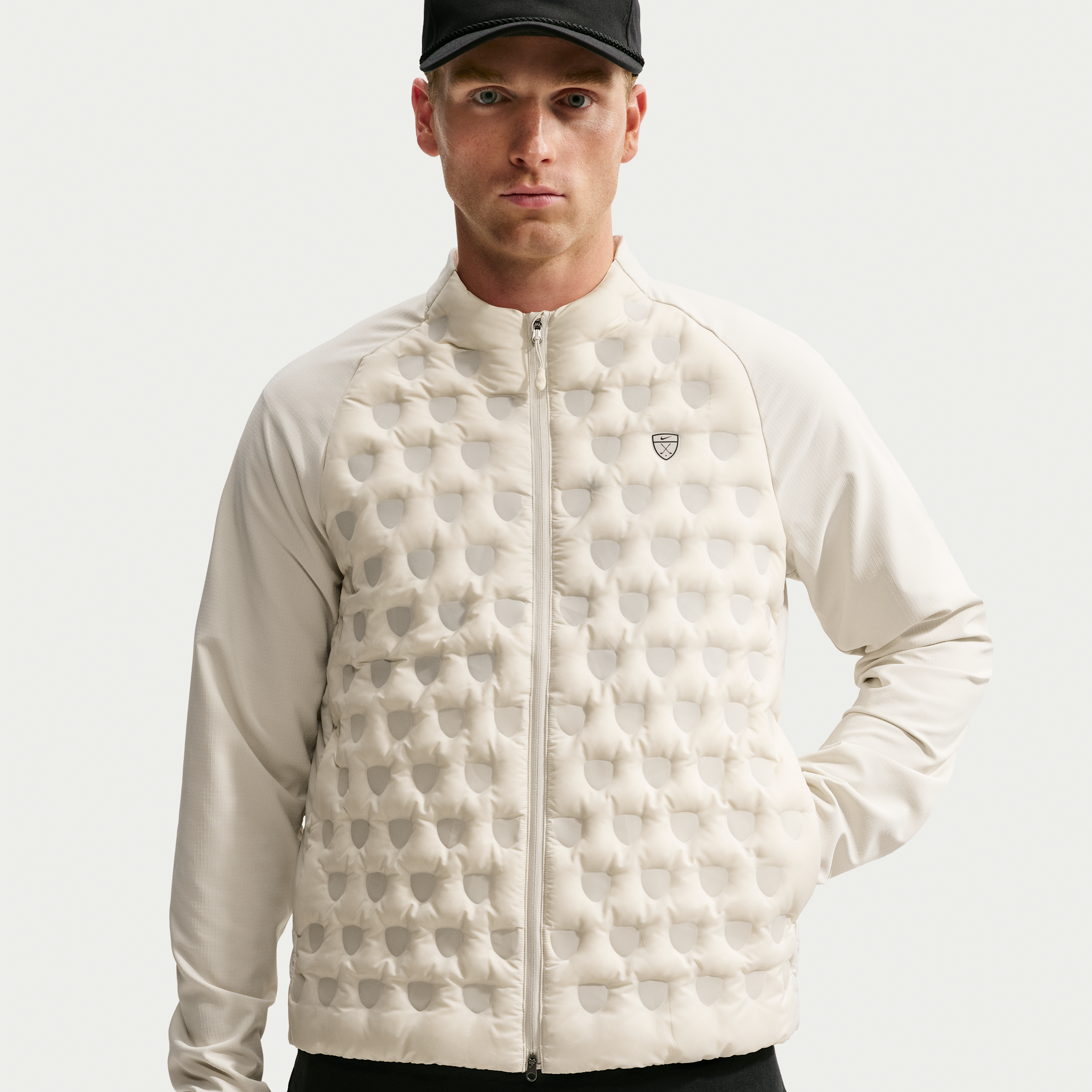 Nike Men's Repel Golf Jacket in Brown | IO0713-104