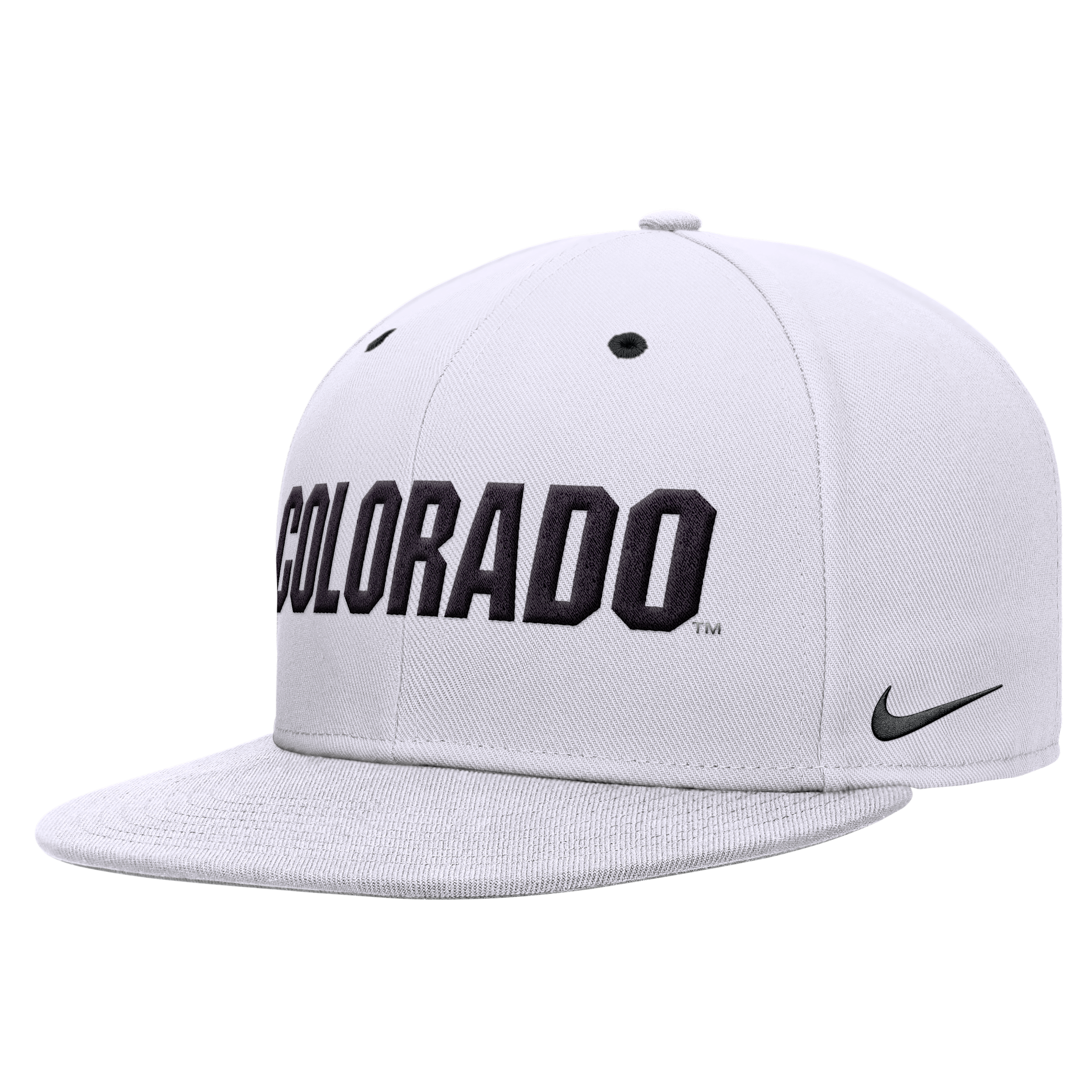 Colorado Coach Prime Pro Nike Men's College Fitted Hat in White | C16919C958COLO-WHT