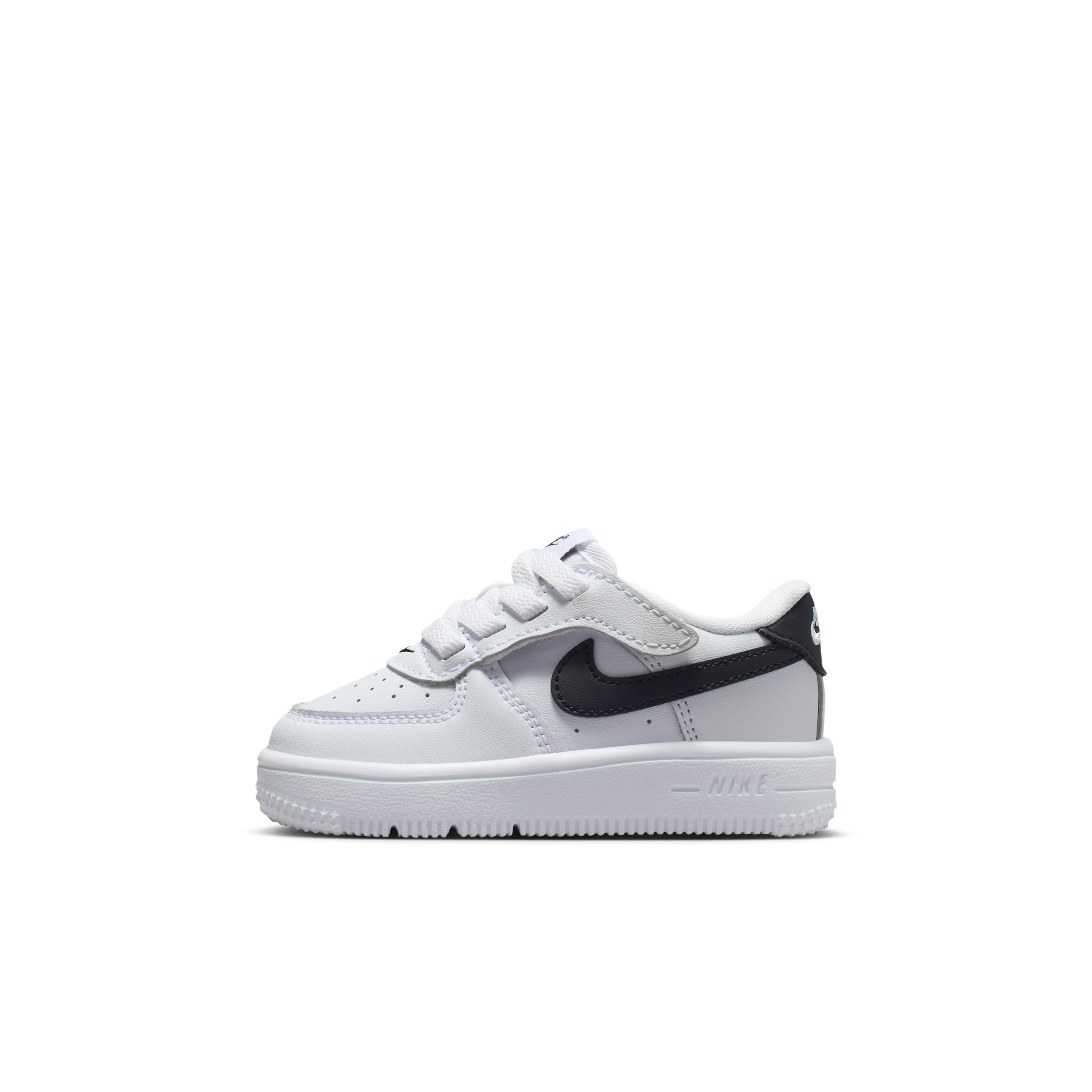 Nike Boys Air Force 1 - Boys' Toddler Basketball Shoes - White / Black Size 5.0