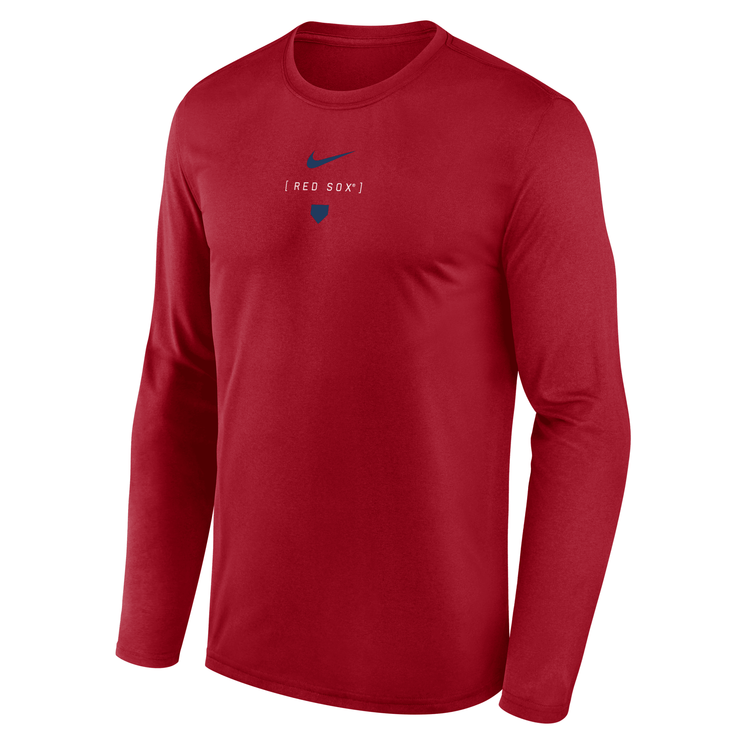 Shop Nike Boston Red Sox Large Swoosh Back Legend  Men's Dri-fit Mlb T-shirt