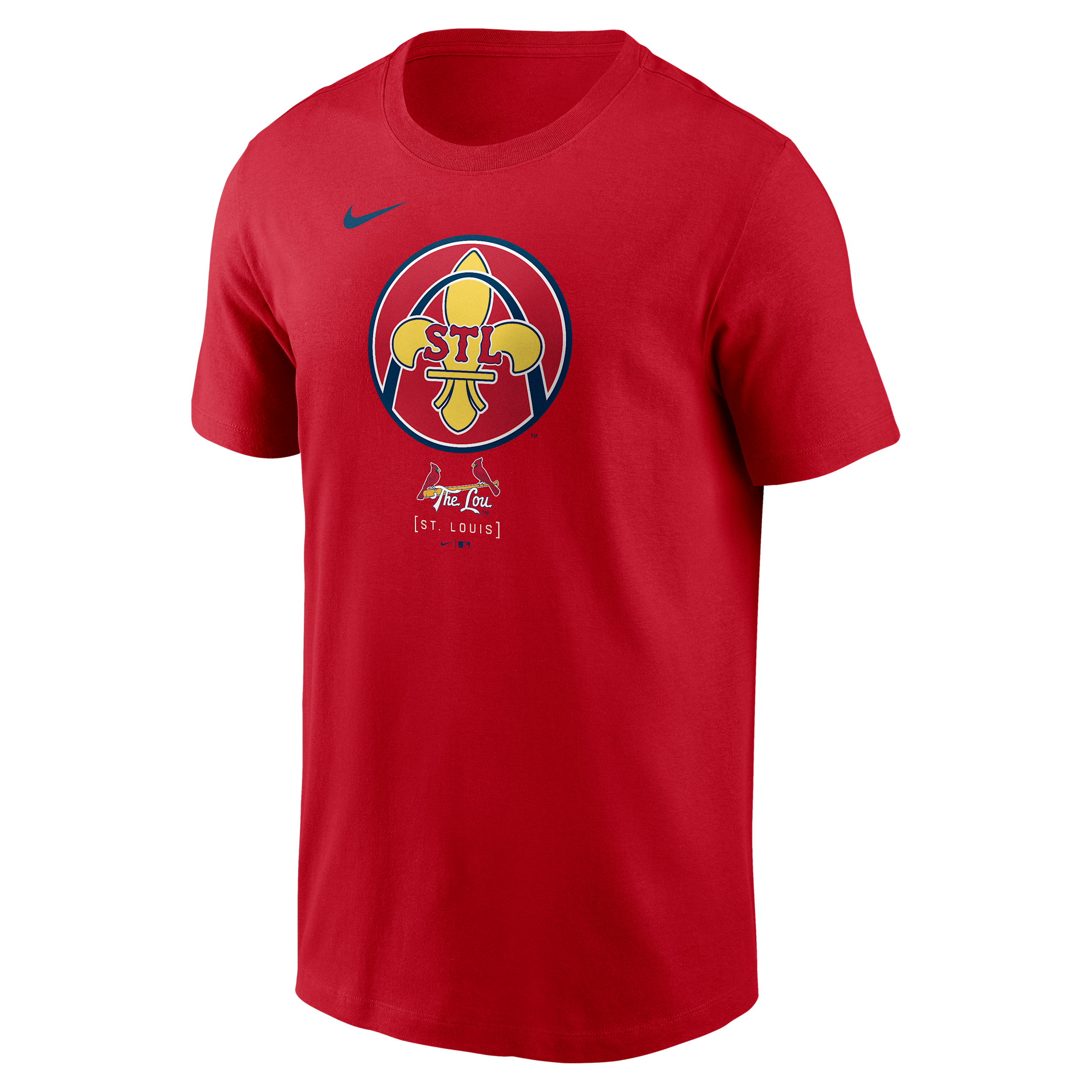 St. Louis Cardinals City Connect Wordmark Nike Men's MLB T-Shirt in Red | N19962QSCN-2VJ